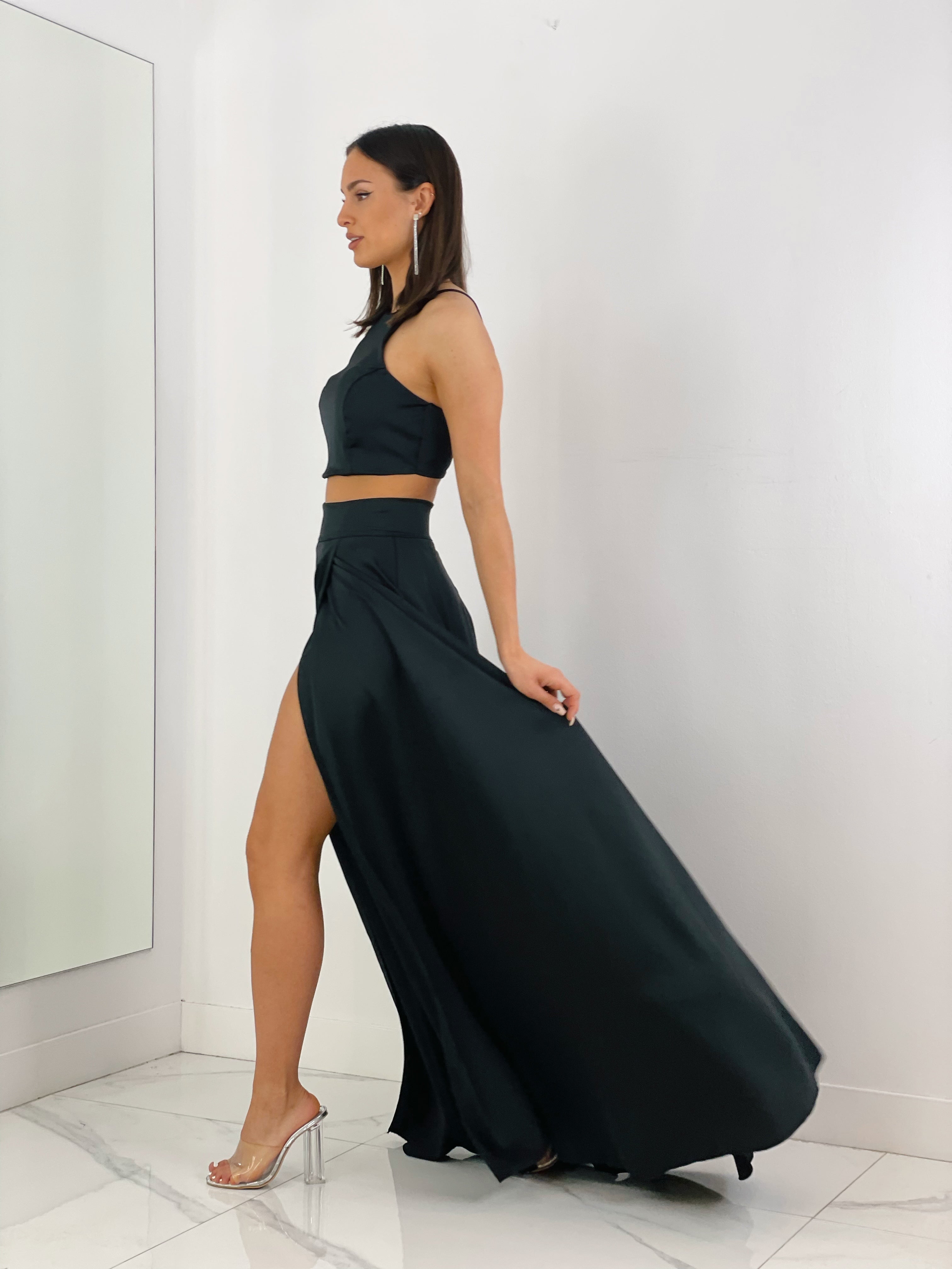 Top crop satén Silvia - Zebra&Maduixa®