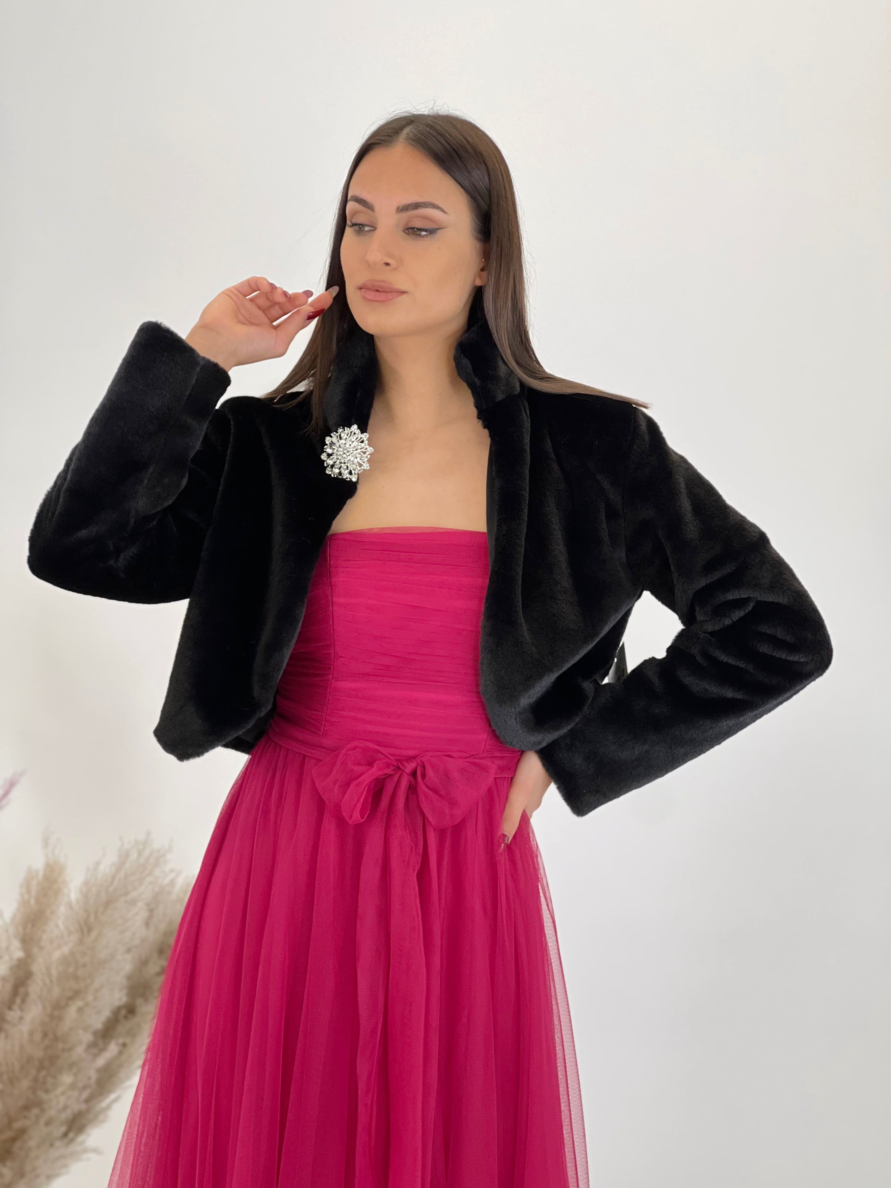 Broche floral con pedrería - Zebra&Maduixa®