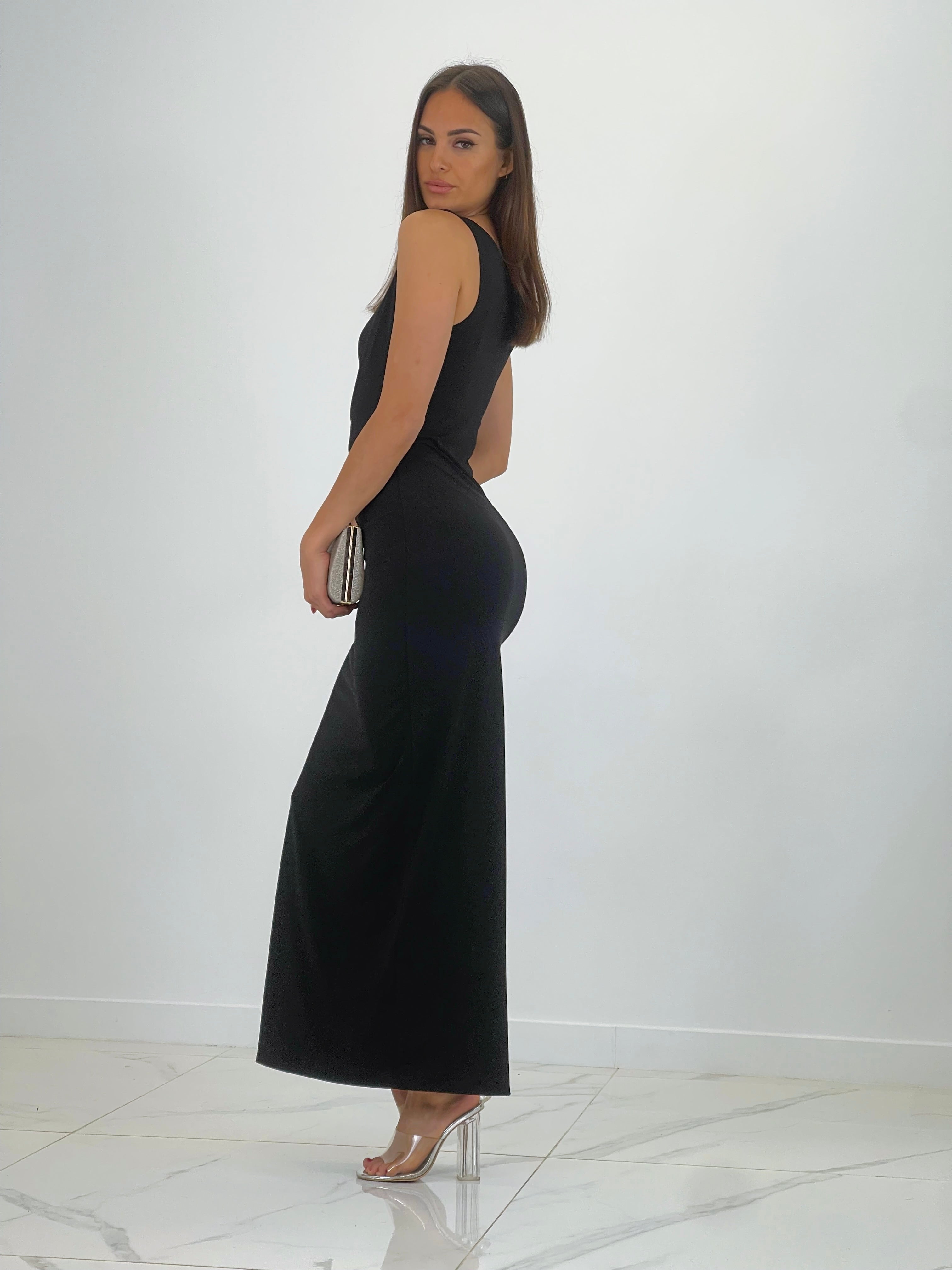 Vestido maxi bralette