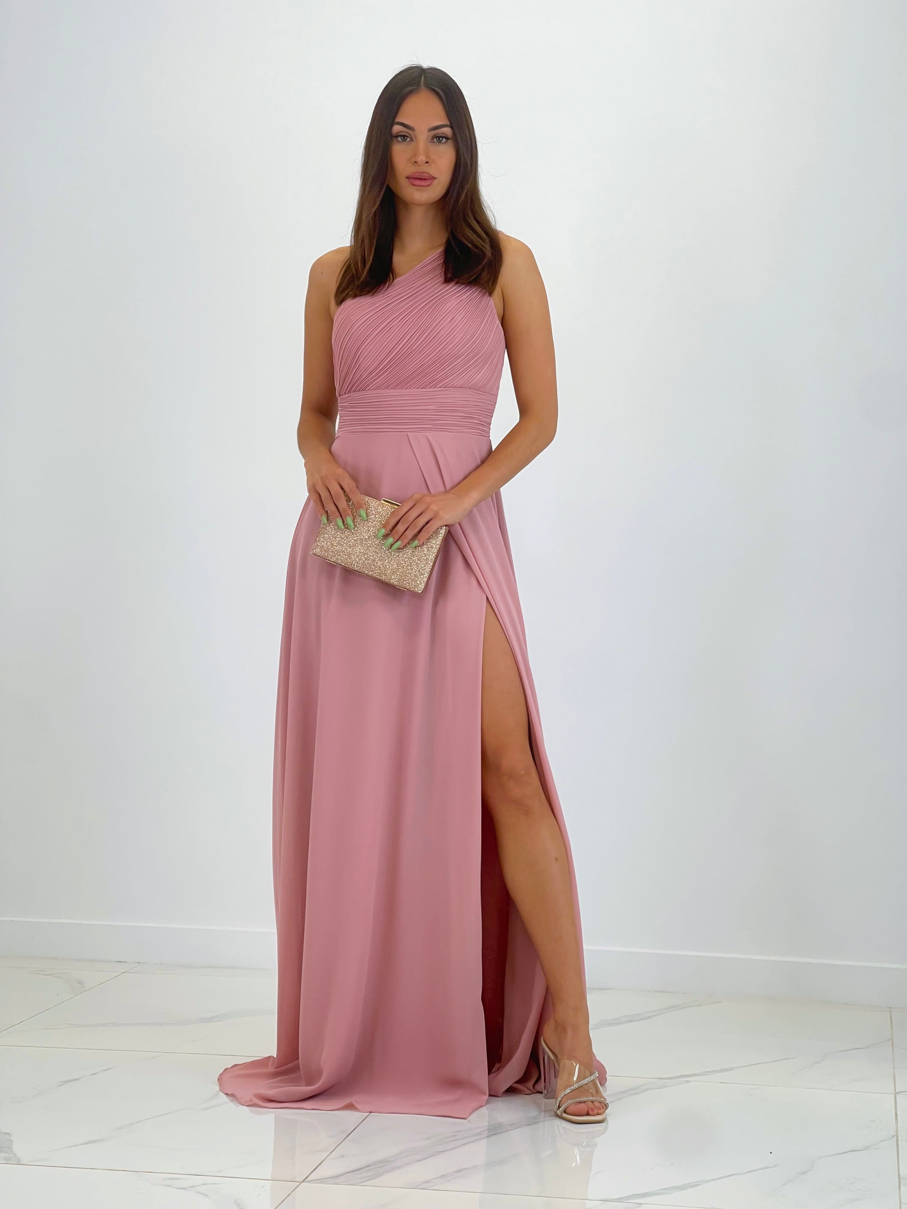 Vestido drapeado romano Julia - Zebra&Maduixa®