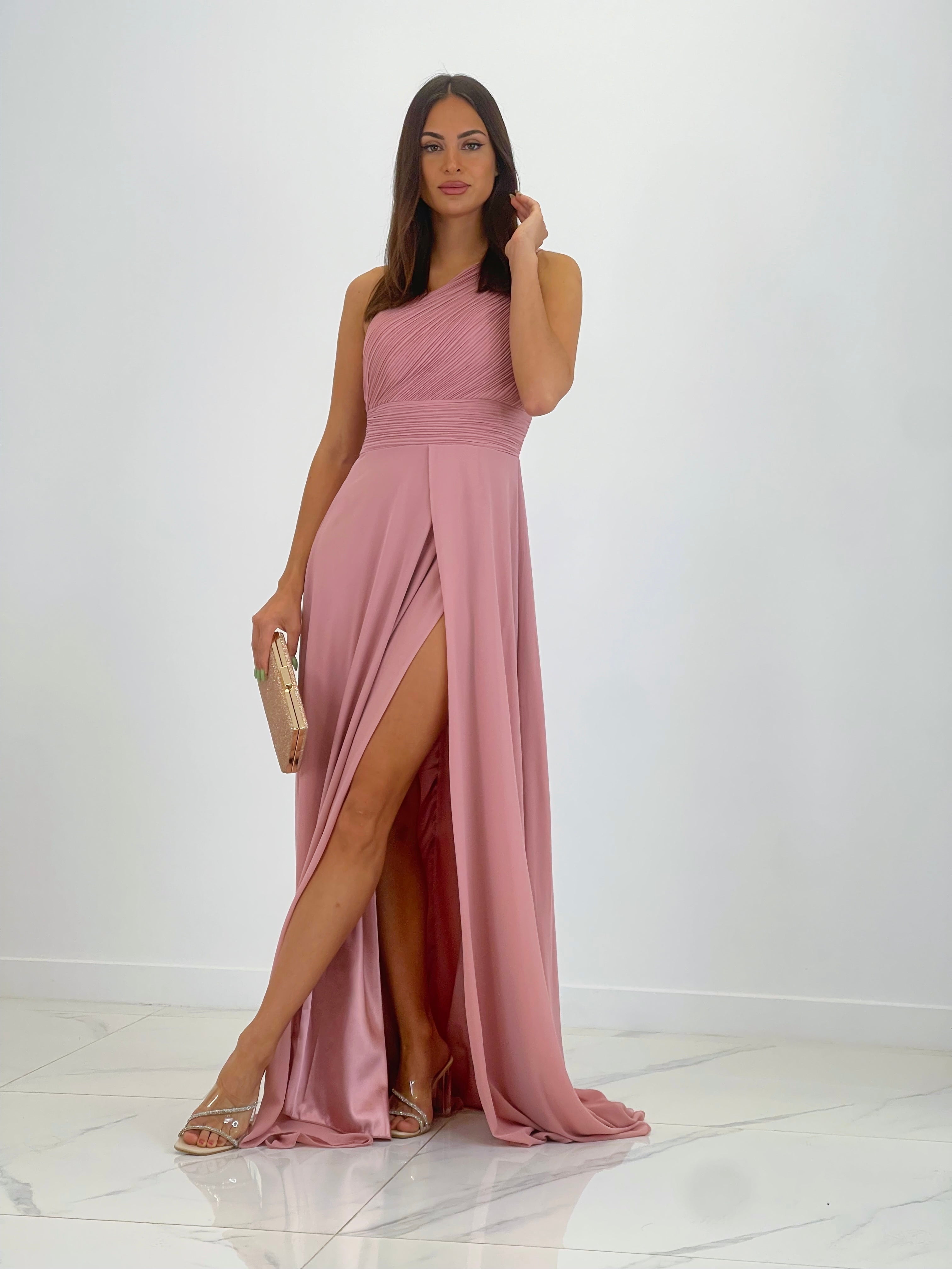 Vestido drapeado romano Julia - Zebra&Maduixa®