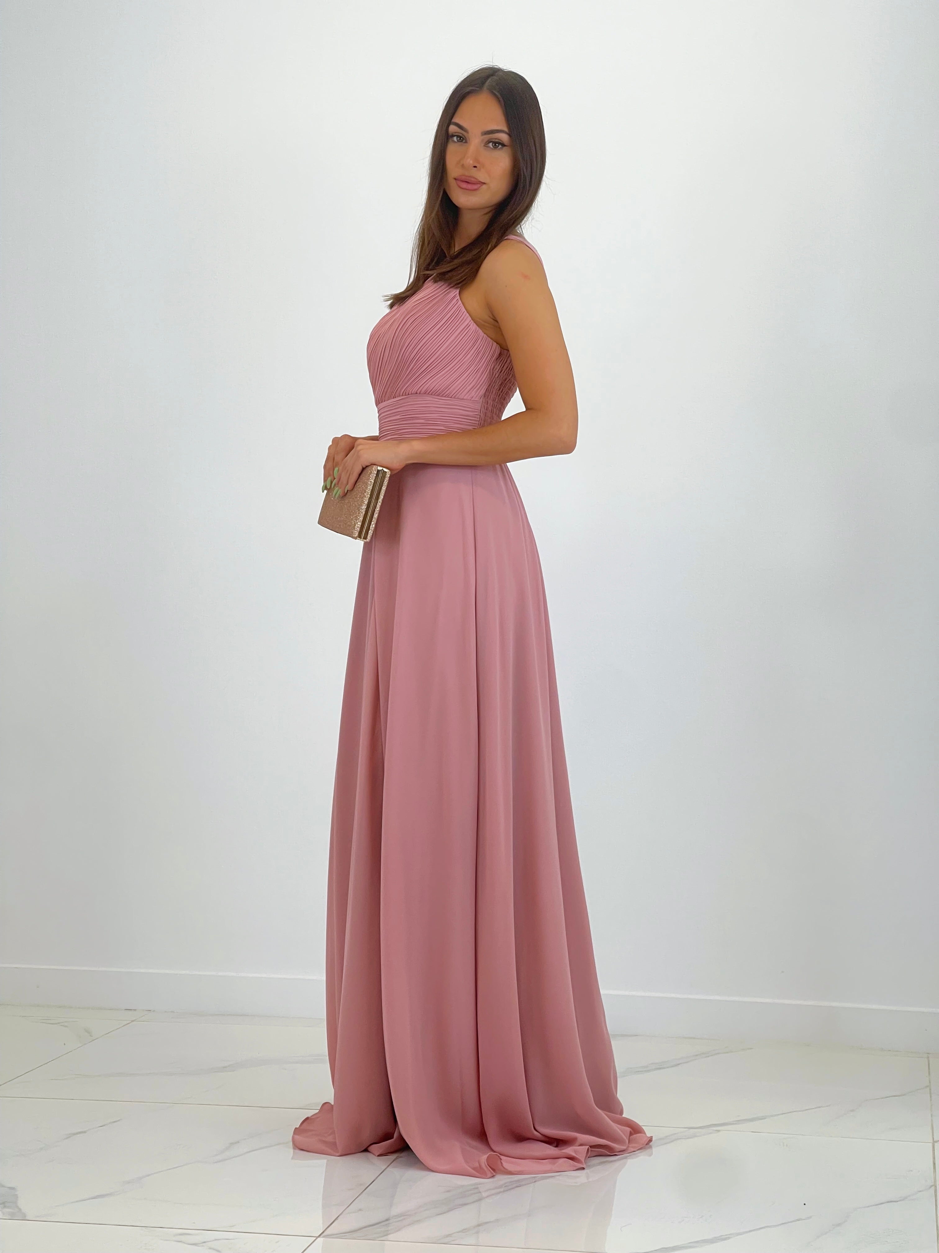 Vestido drapeado romano Julia - Zebra&Maduixa®