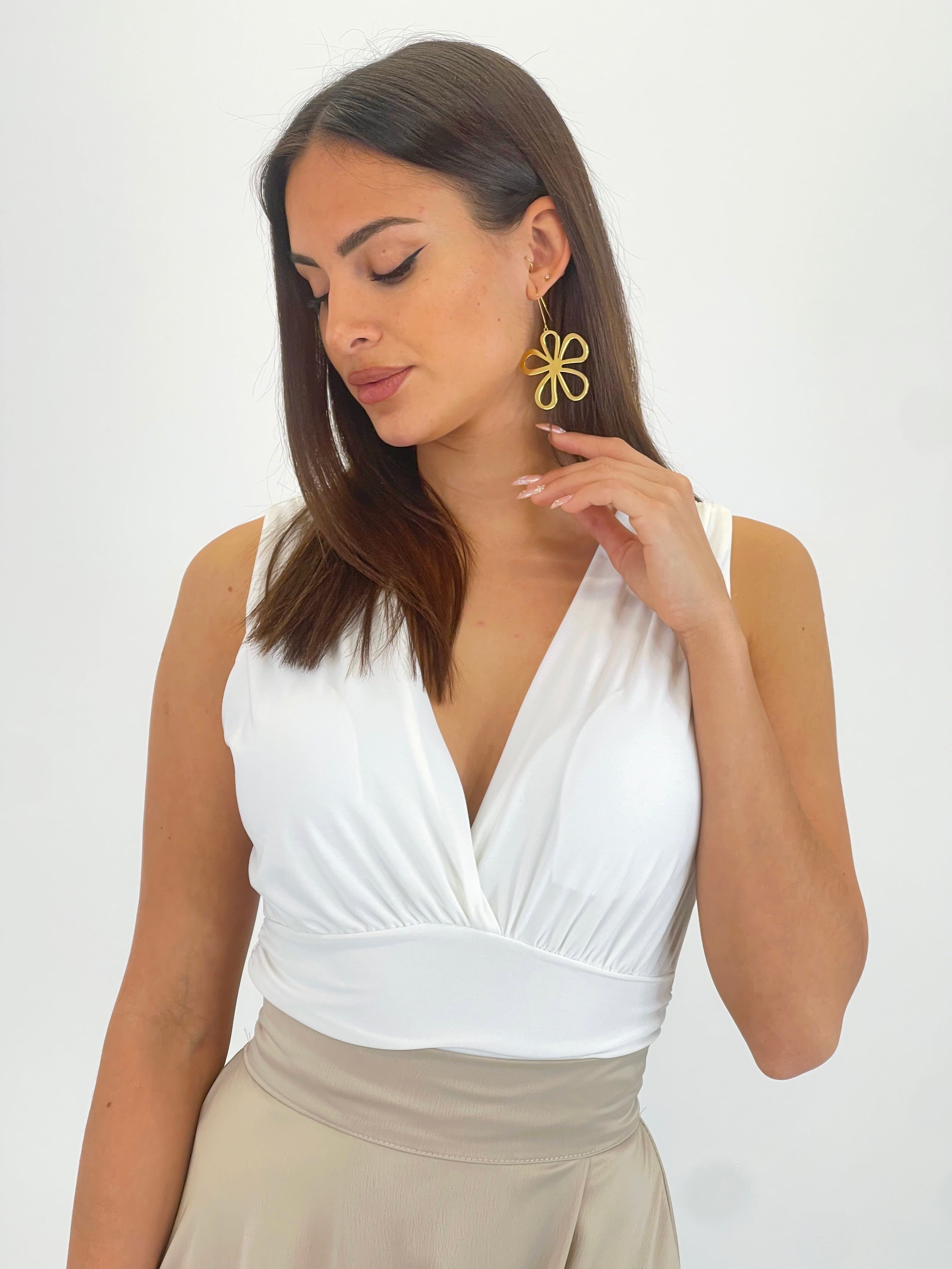 Body escote pronuncido Olivia - Zebra&Maduixa®