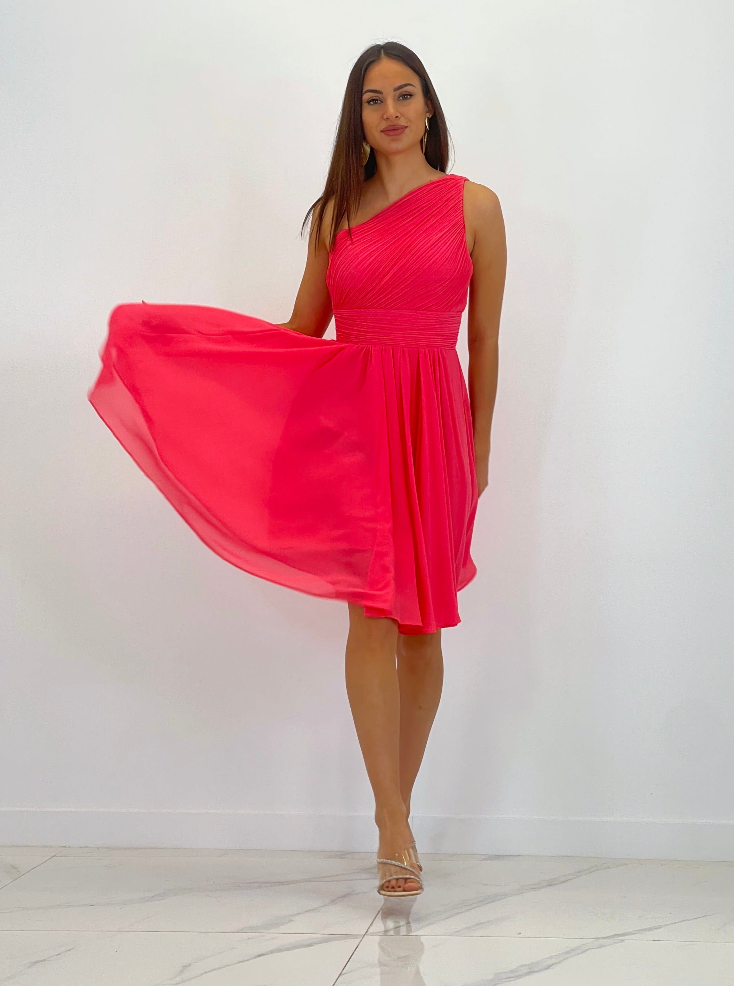 Vestido drapeado romano Corto - Zebra&Maduixa®