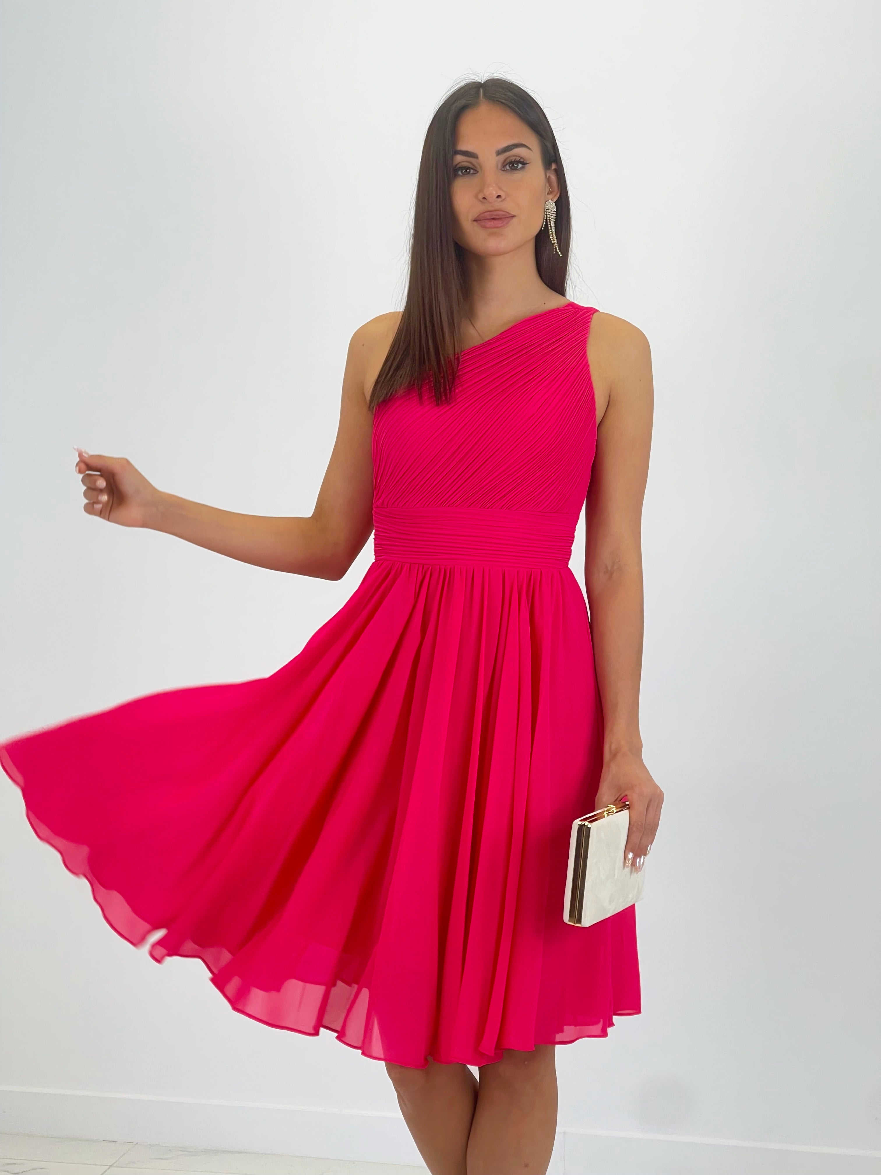 Vestido drapeado romano Corto - Zebra&Maduixa®