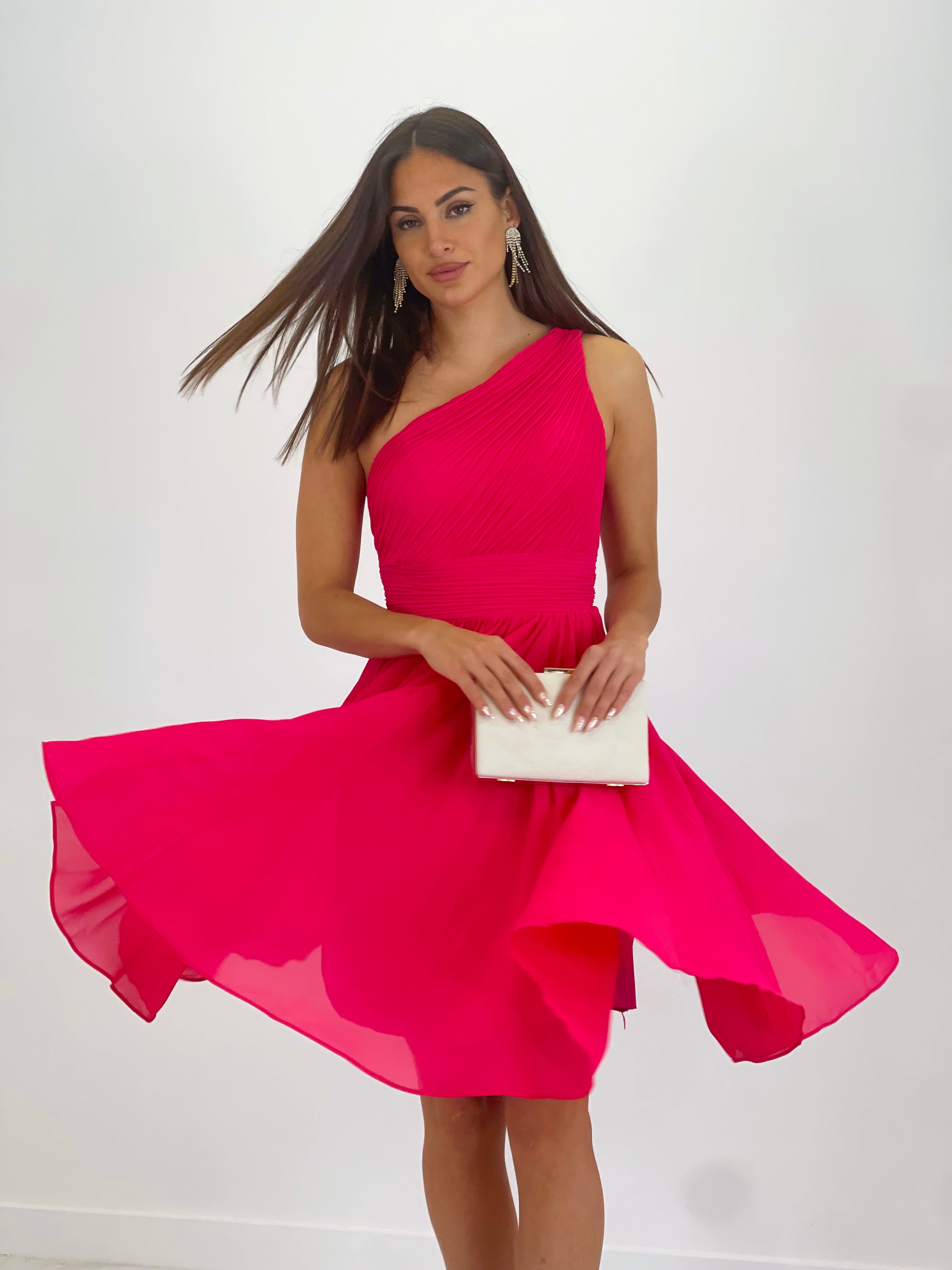 Vestido drapeado romano Corto - Zebra&Maduixa®