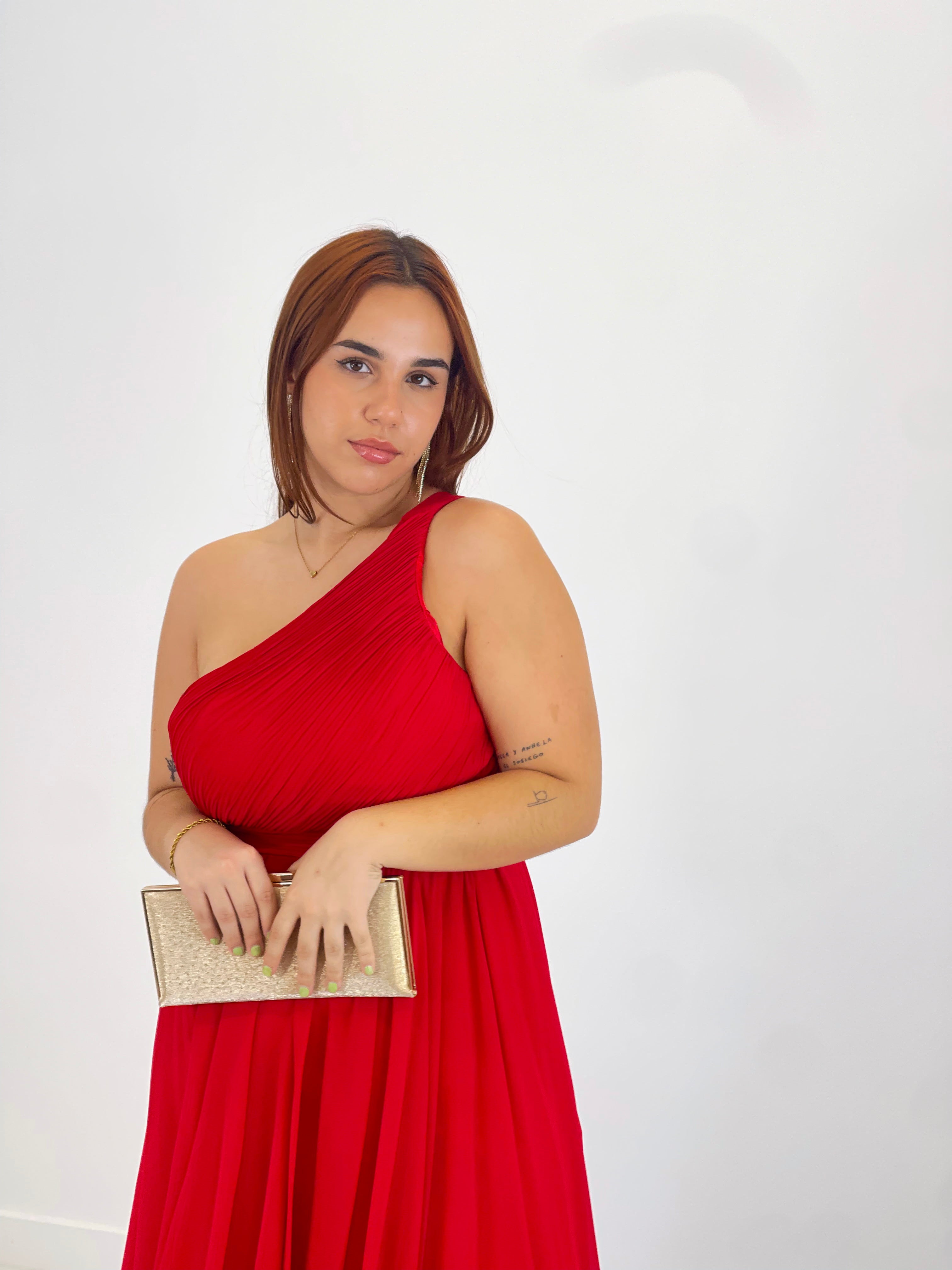 Vestido drapeado romano Corto - Zebra&Maduixa®