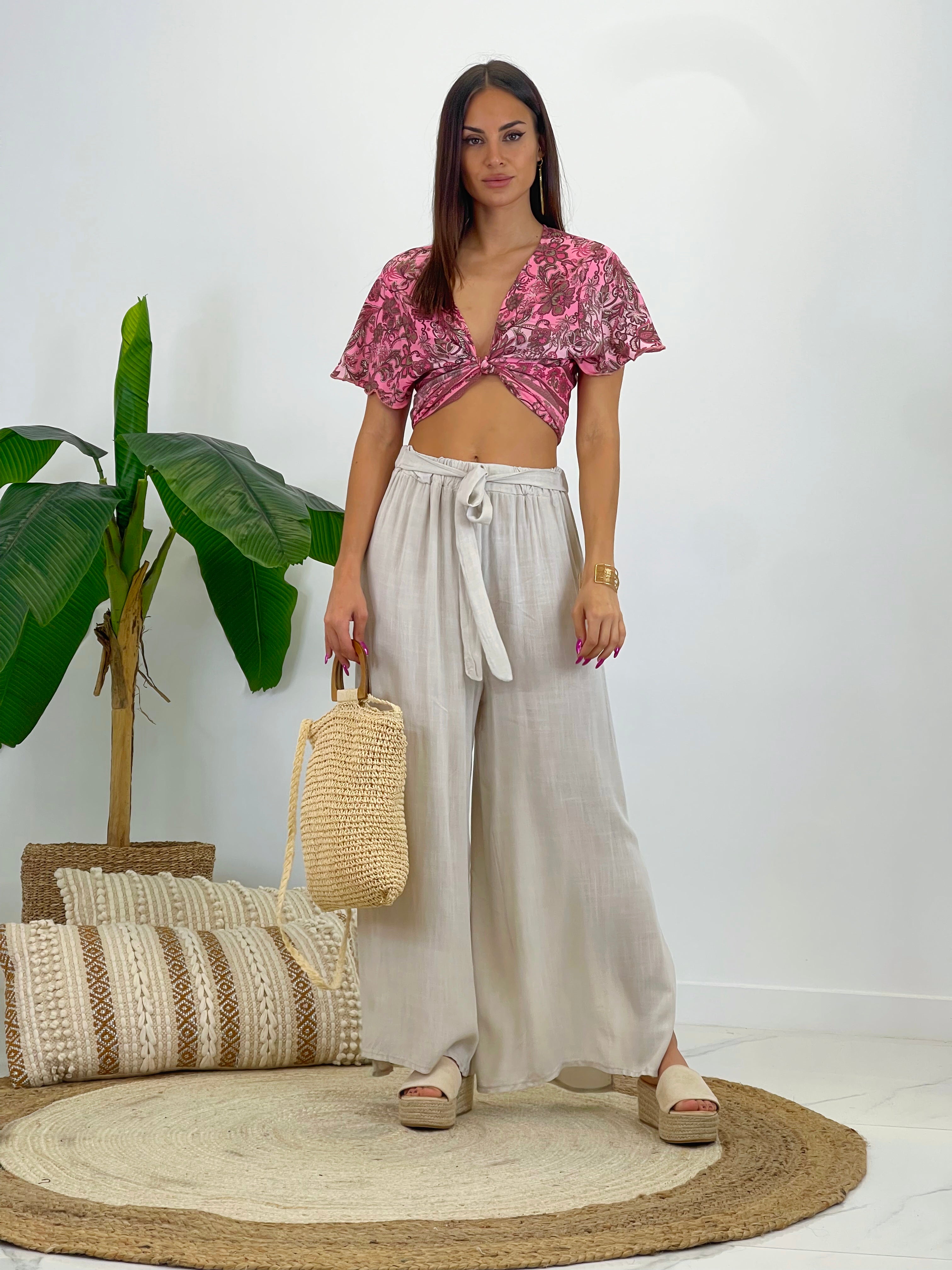 Bolso shopper de rafia boho - Zebra&Maduixa®