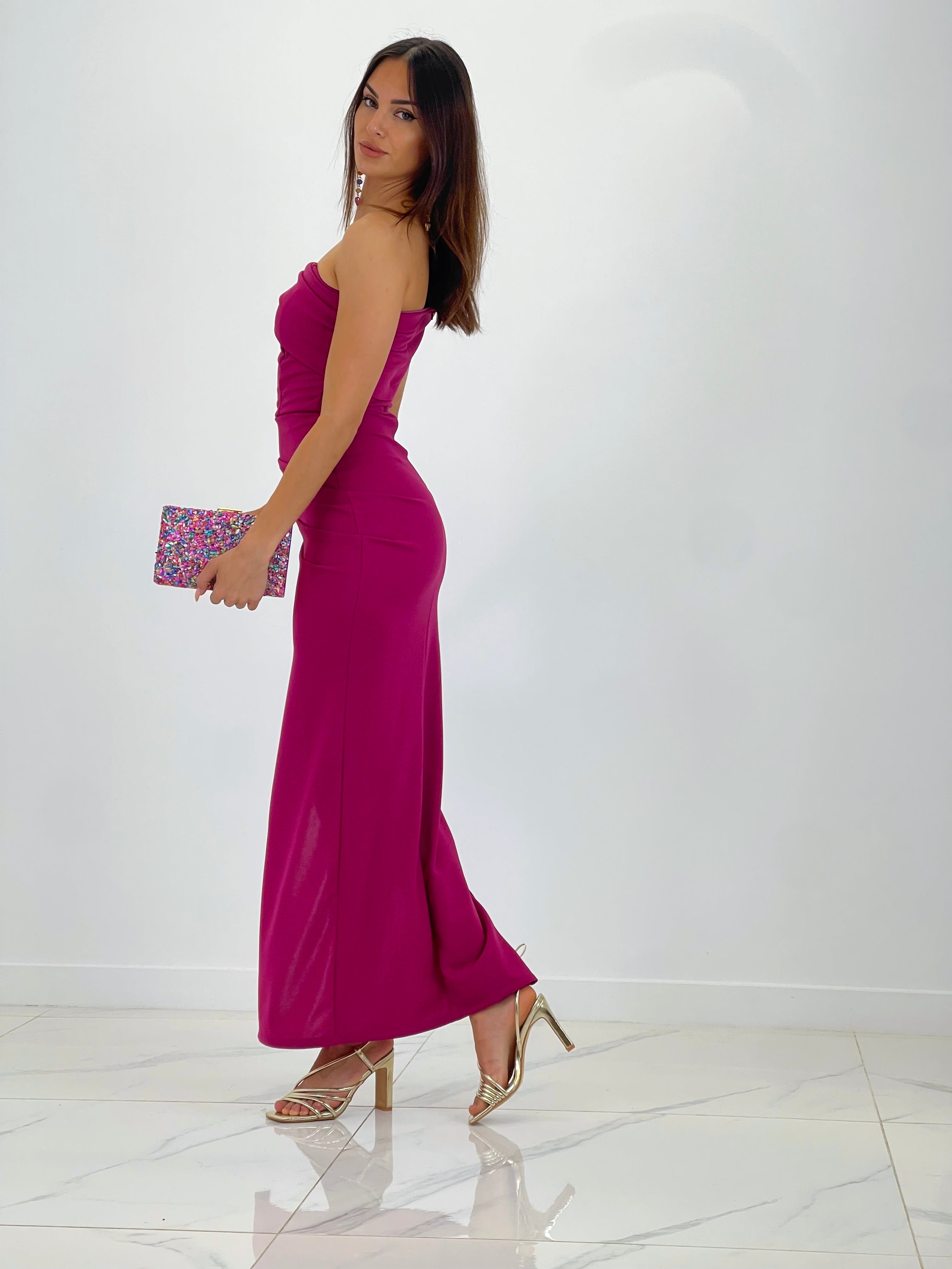 Stefania strapless dress