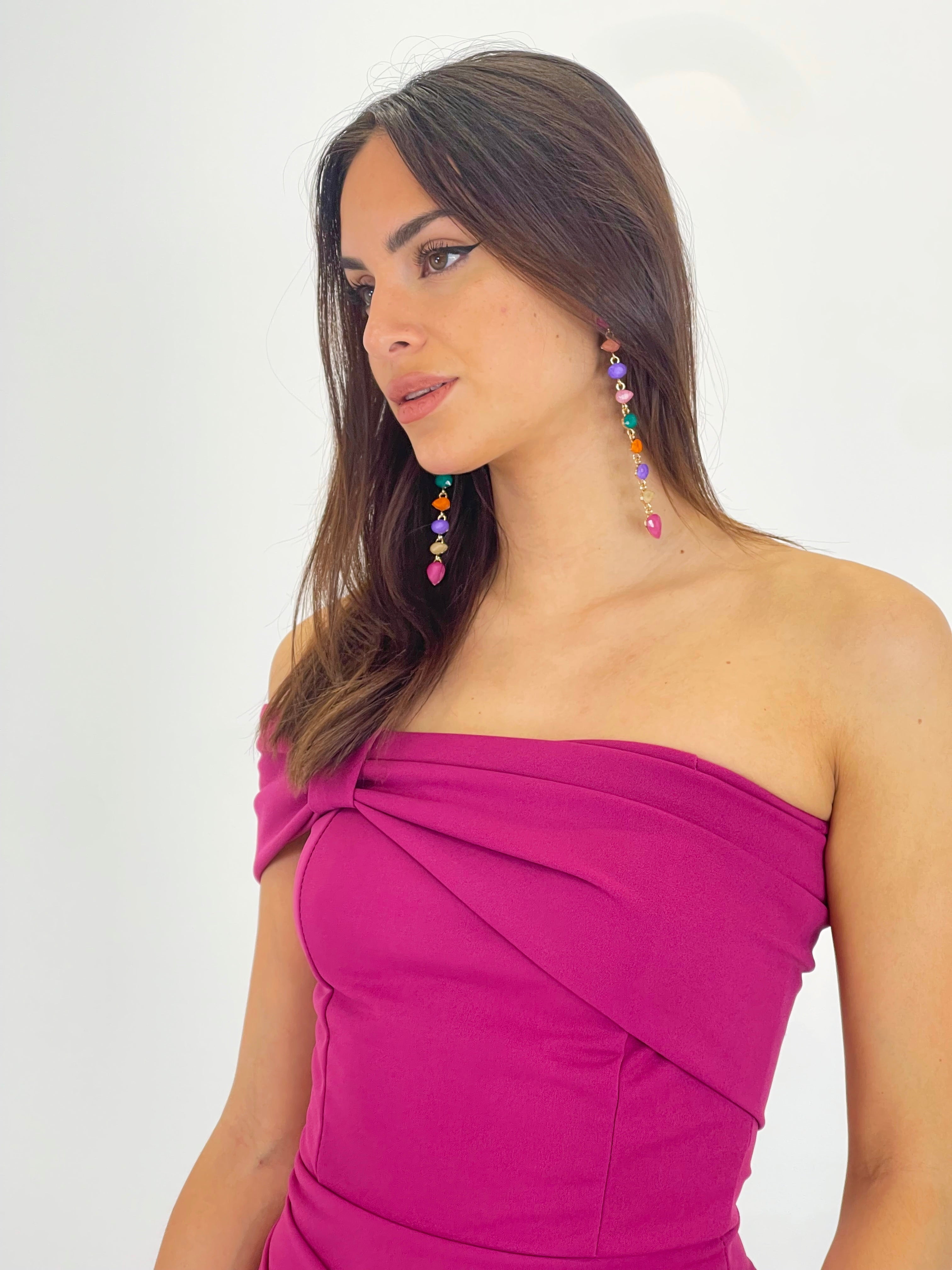 Stefania strapless dress