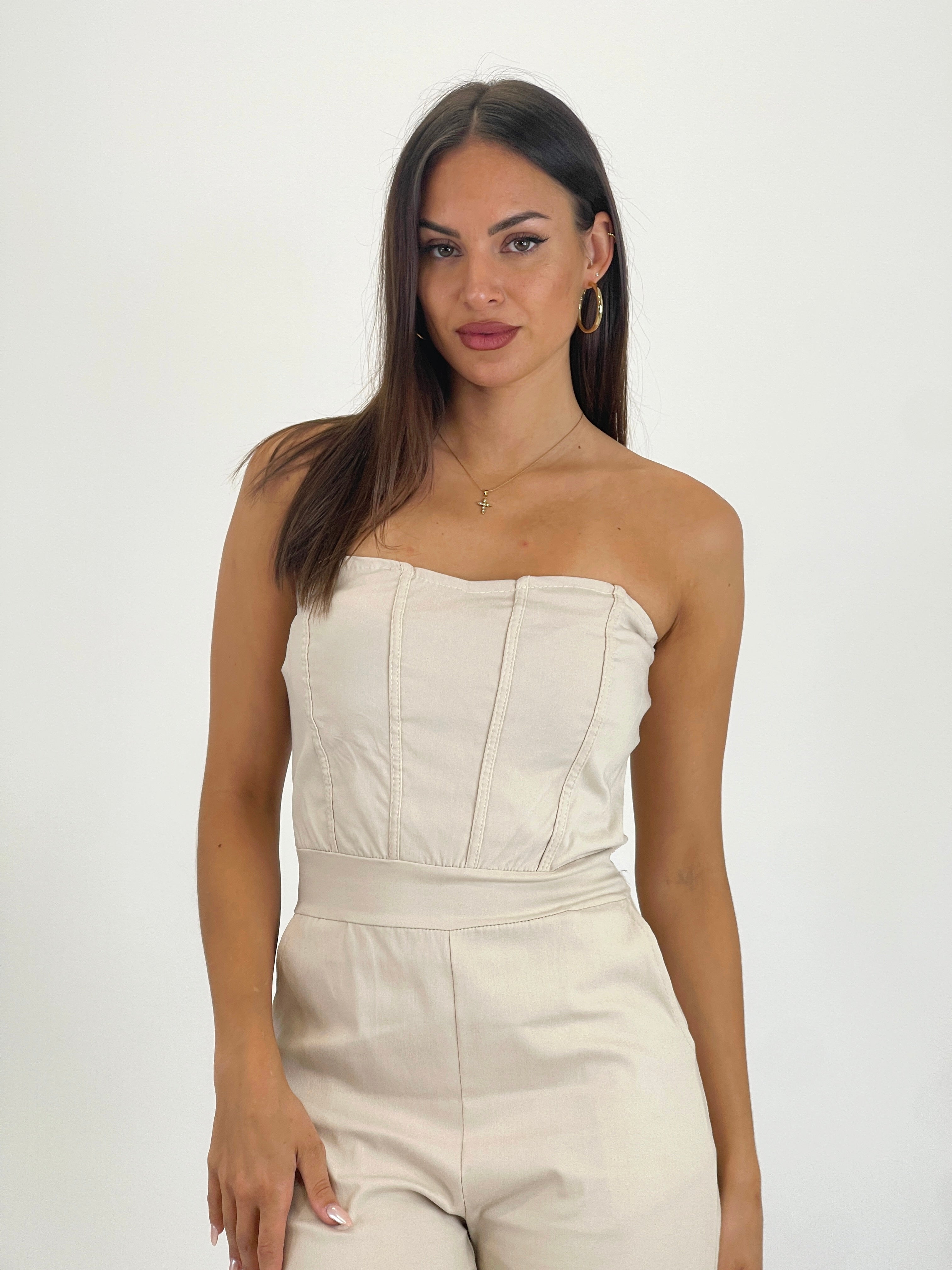 Mono corsé cargo Janis