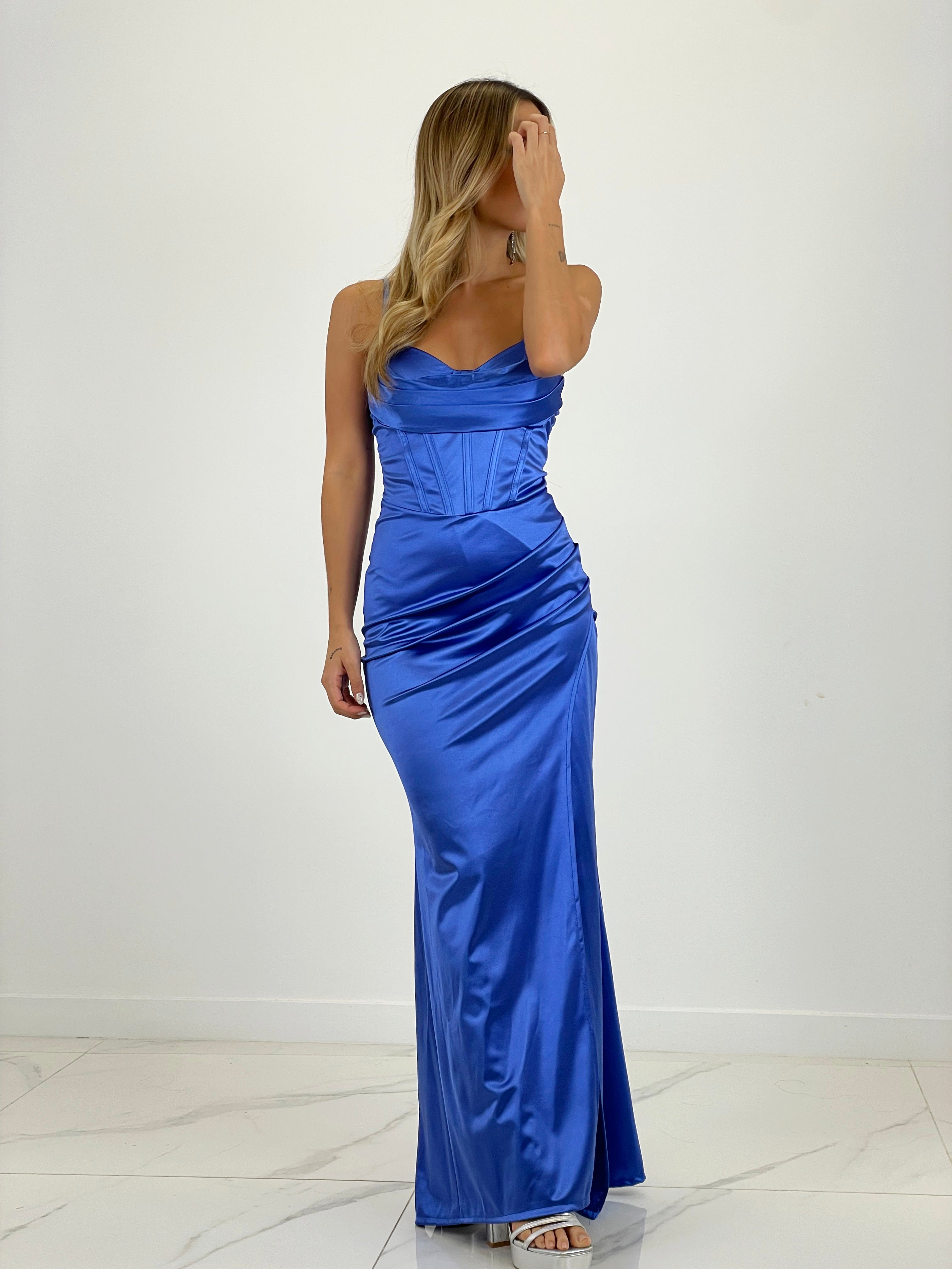 Vestido satinado corset Aroa - Zebra&Maduixa®