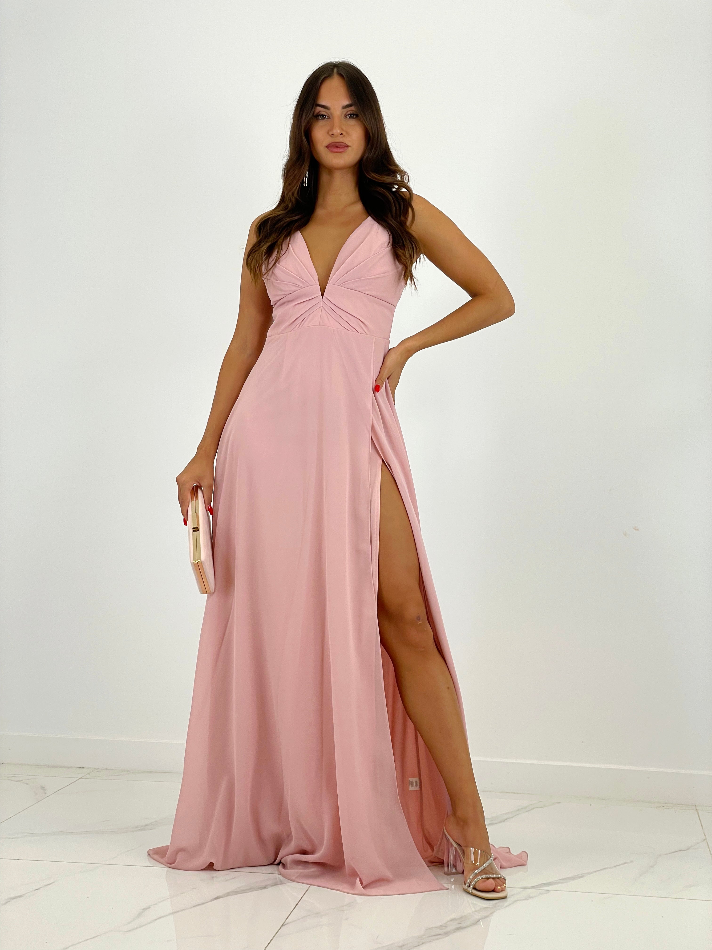 Vestido ceremonia Escote V - Zebra&Maduixa®