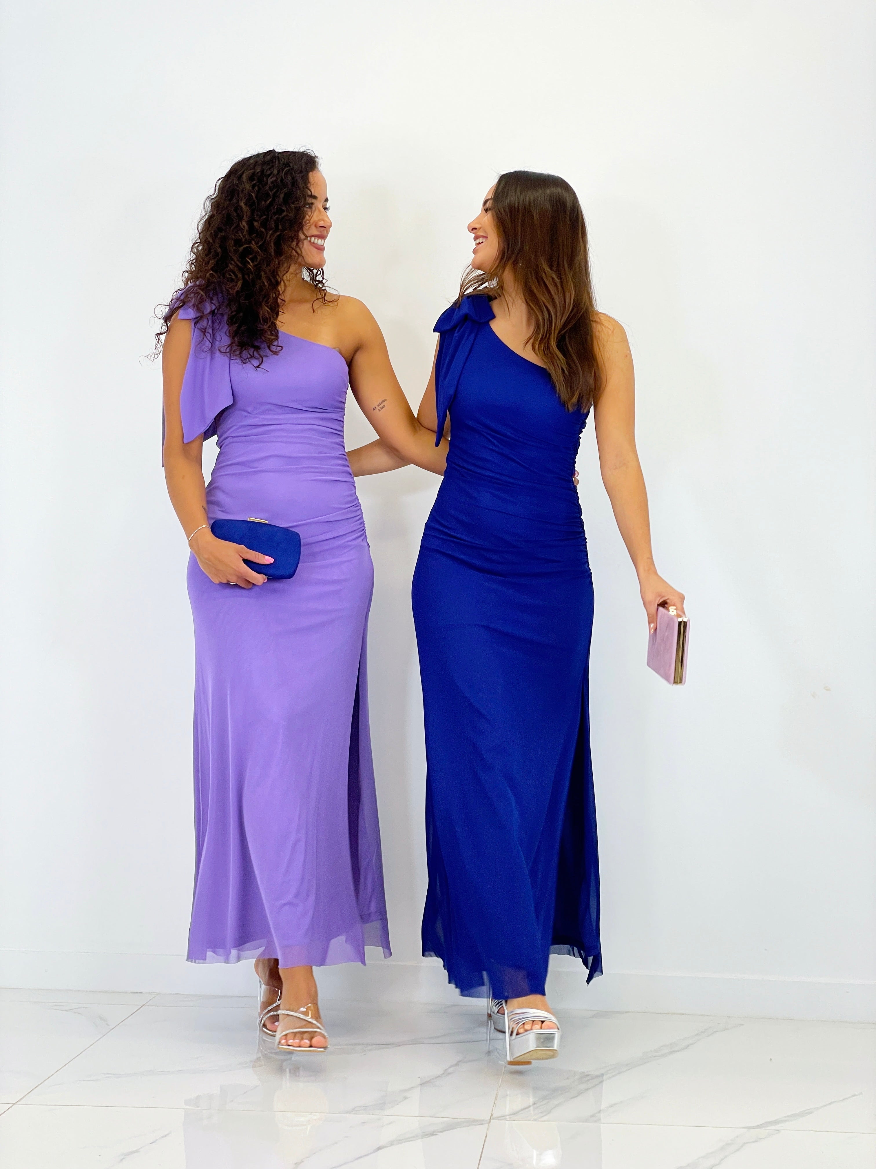 Vestido lazo ceremonia Tamara