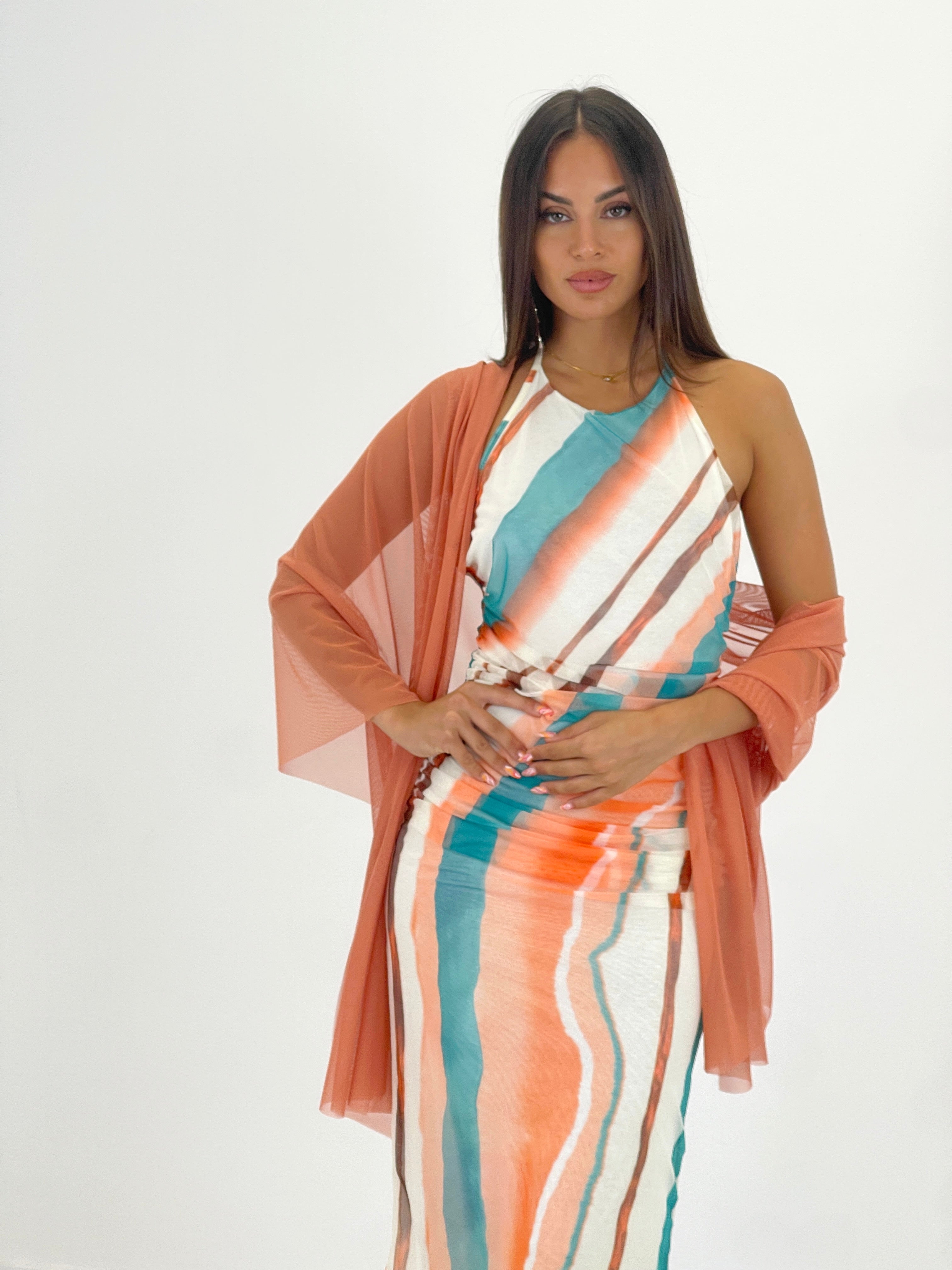 Vestido halter Verona - Zebra&Maduixa®