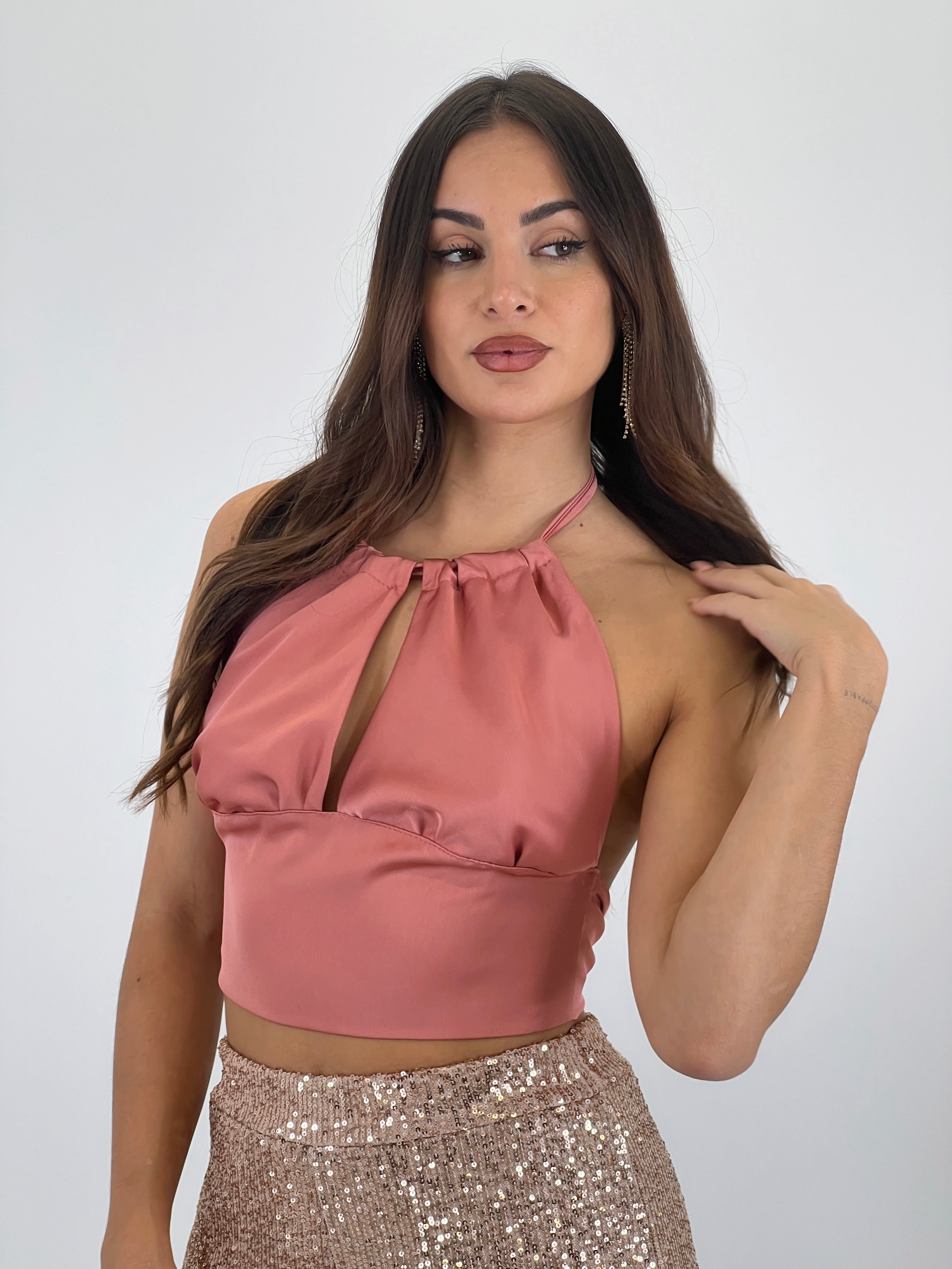 Top halter satén - Zebra&Maduixa®