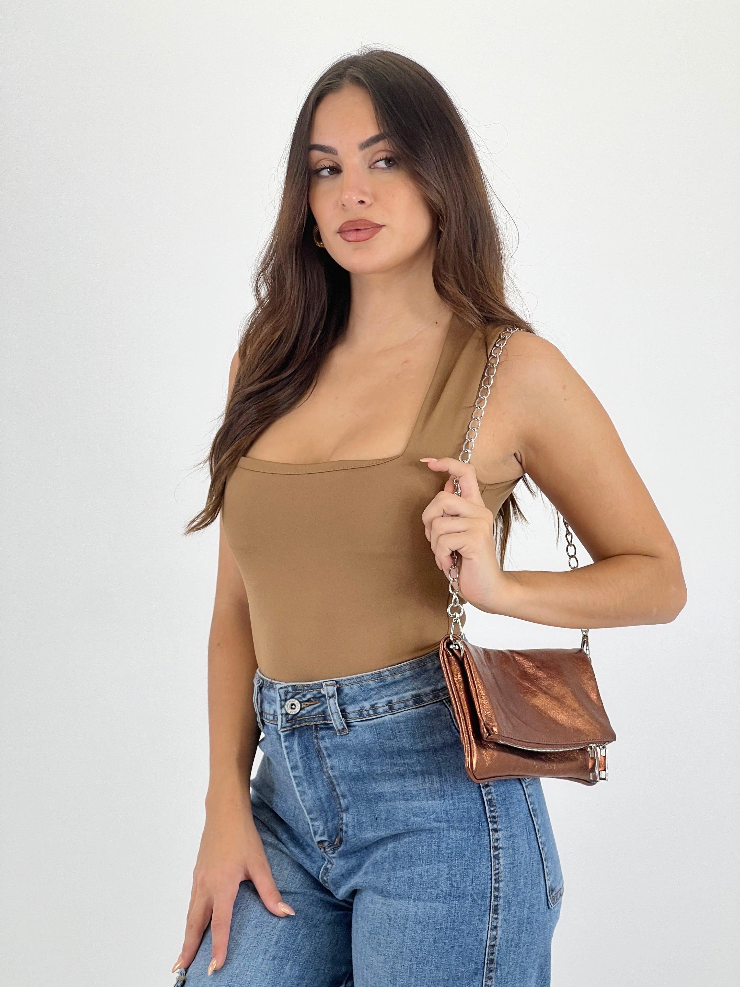 Bolso metalizado cadenas - Zebra&Maduixa®