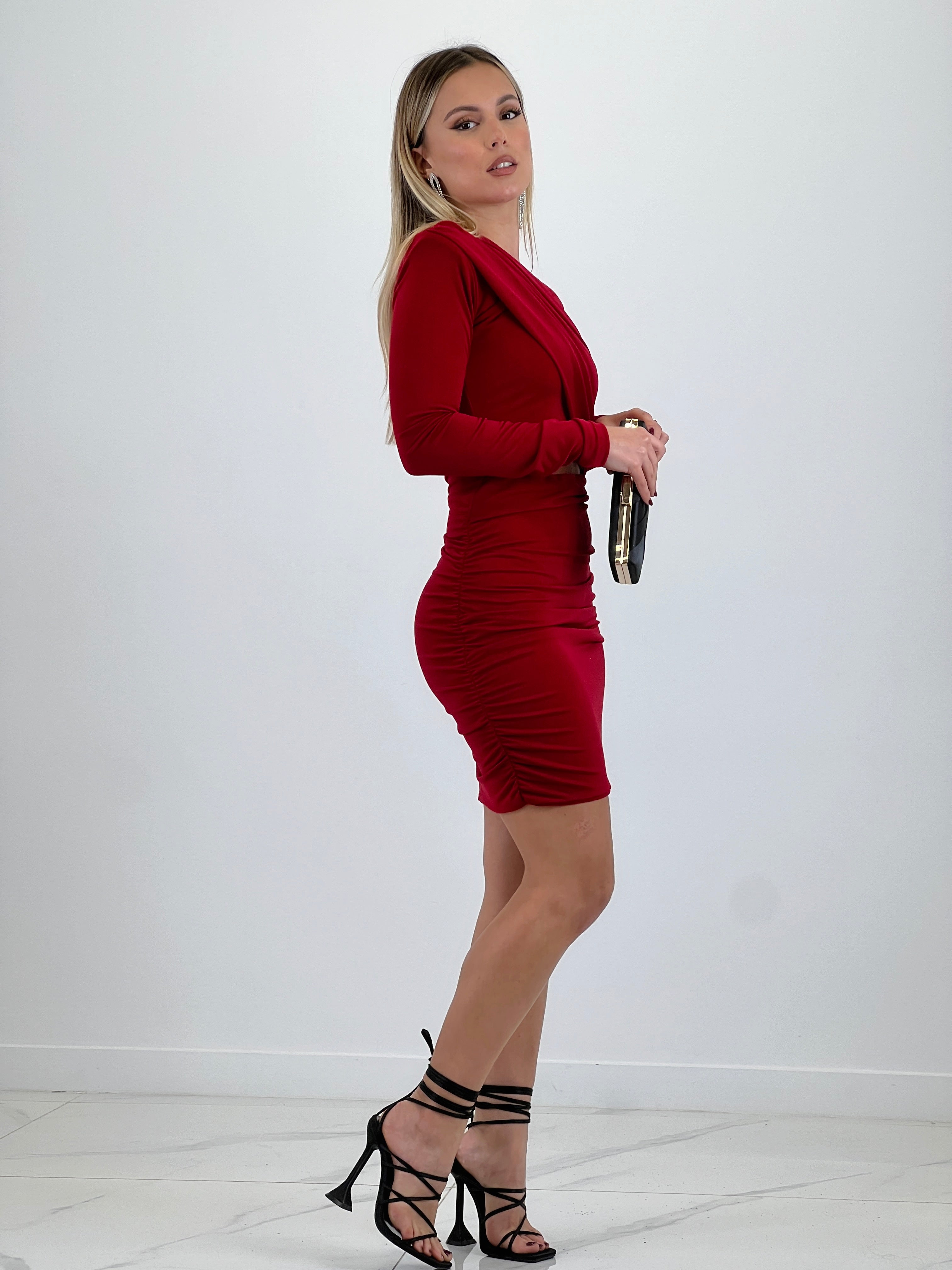 Vestido midi cruzado - Zebra&Maduixa®