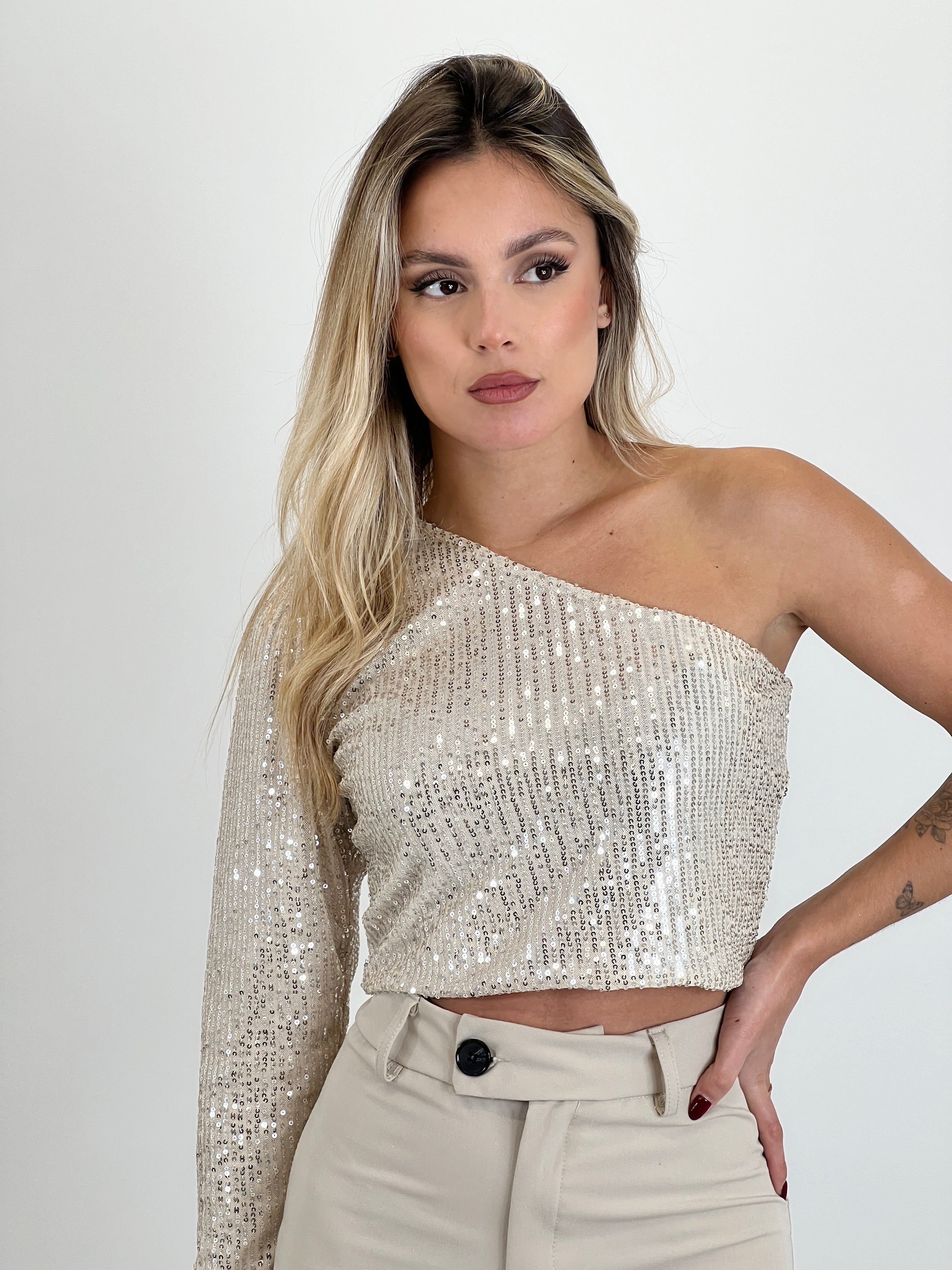 Top lentejuelas Kourtney - Zebra&Maduixa®