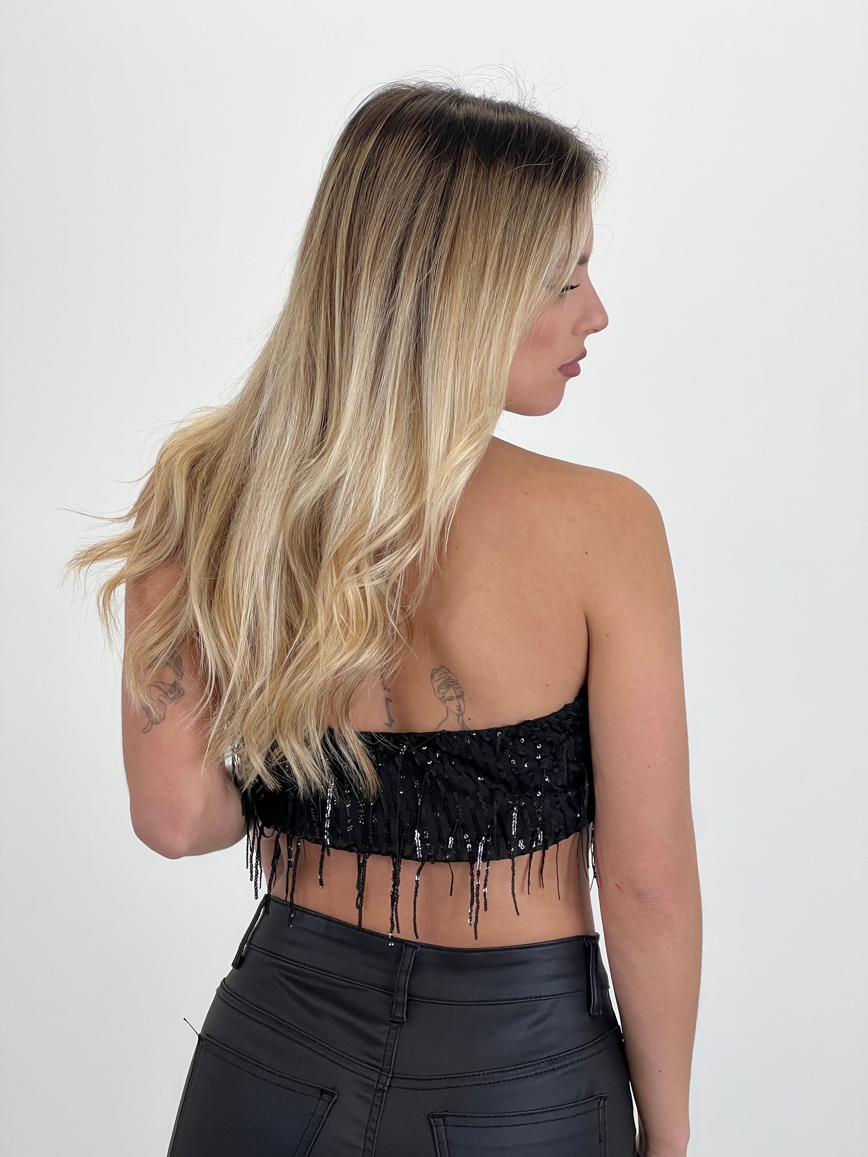 Top halter lentejuelas - Zebra&Maduixa®