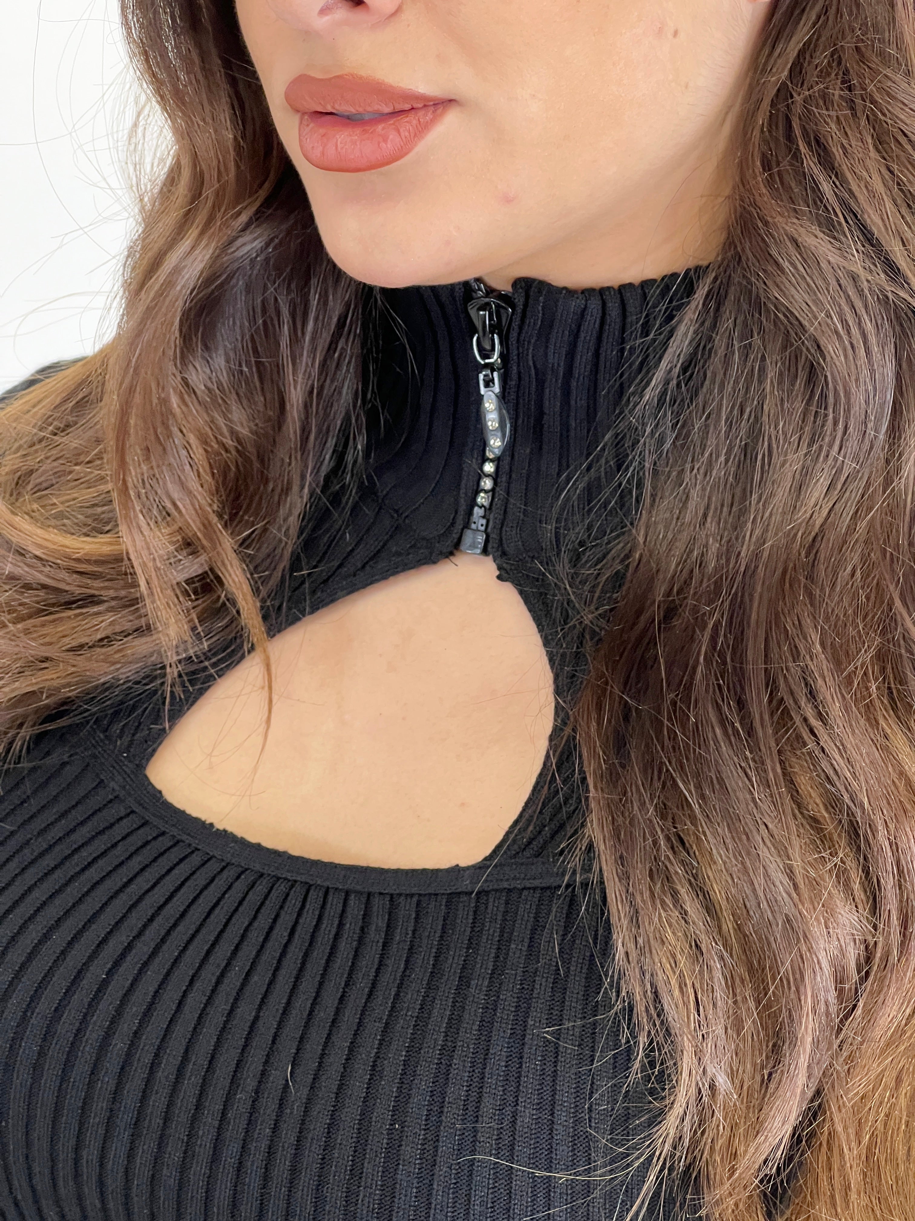 Vestido de punto escote cut out - Zebra&Maduixa®