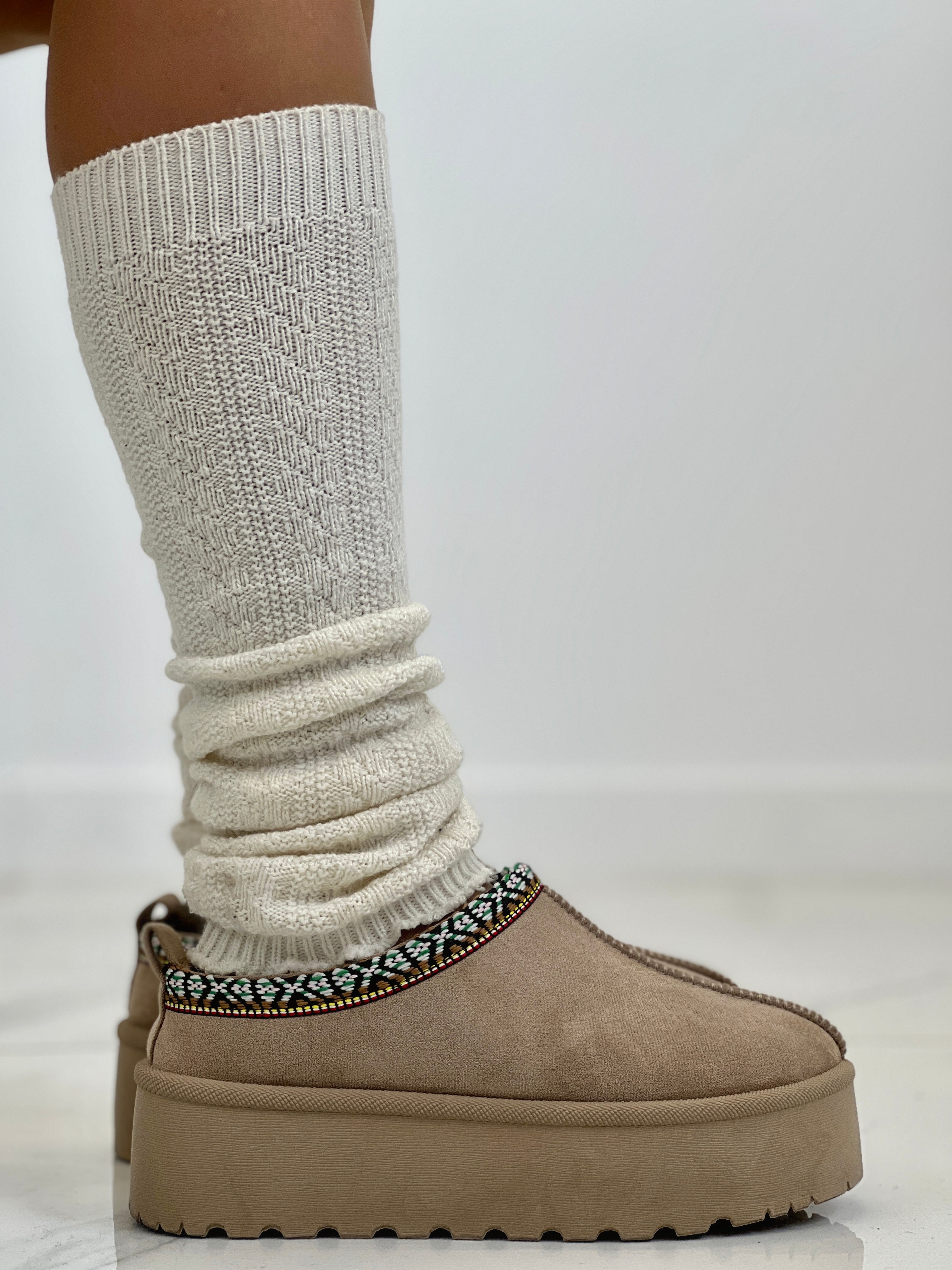 Zueco plataforma pelo - Zebra&Maduixa®