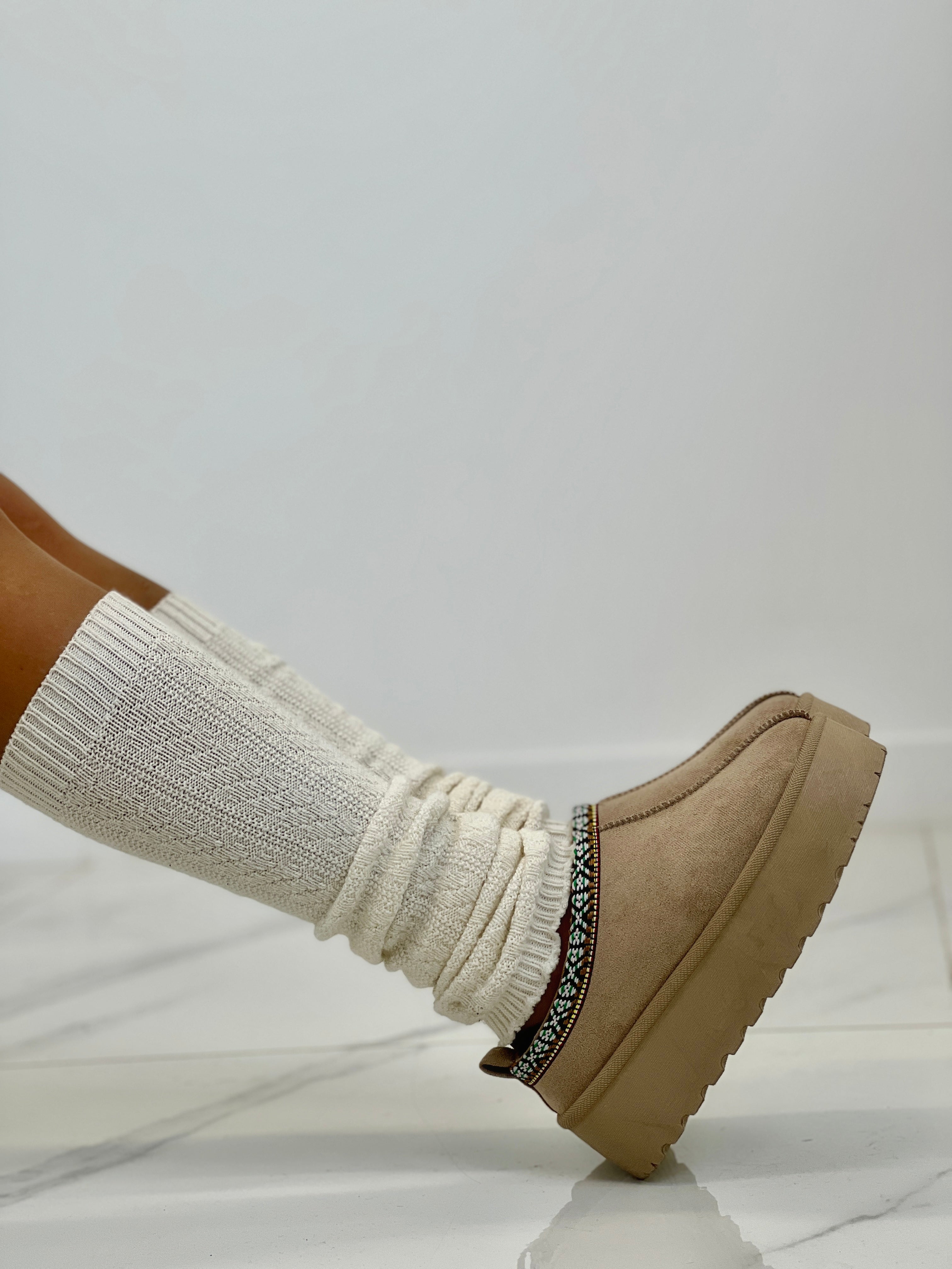 Zueco plataforma pelo - Zebra&Maduixa®