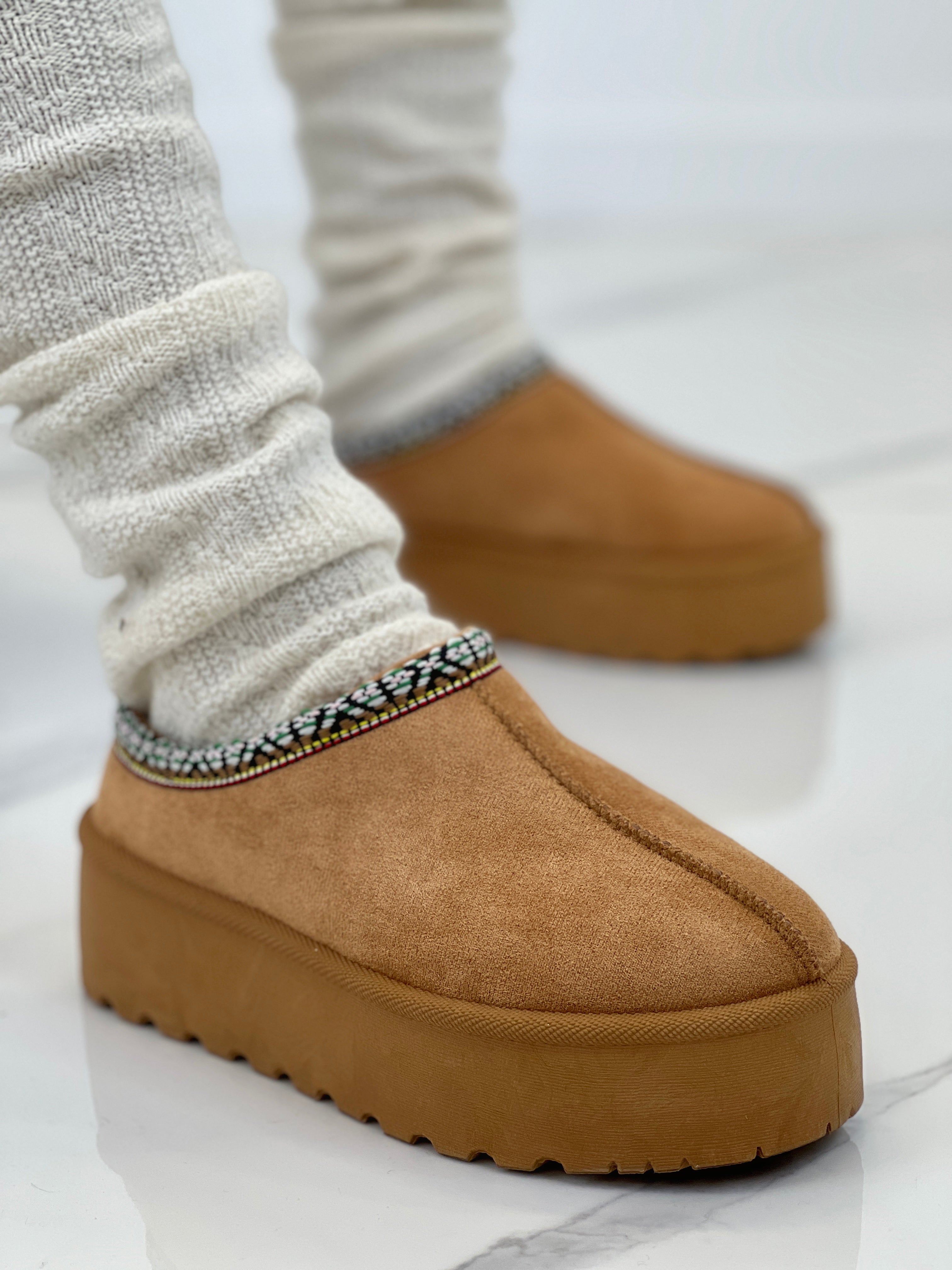 Zueco plataforma pelo - Zebra&Maduixa®