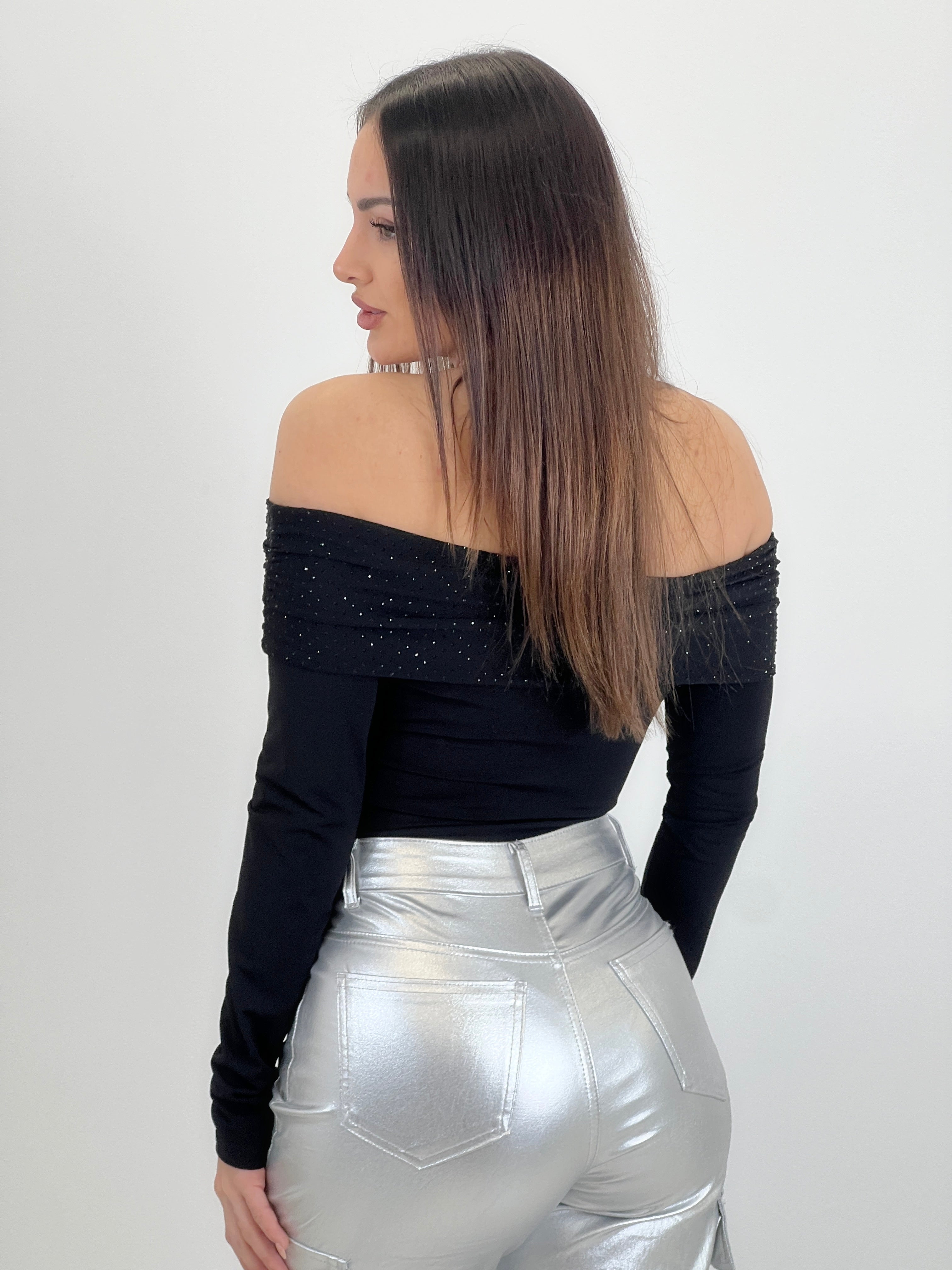 Body escote barco brillante - Zebra&Maduixa®