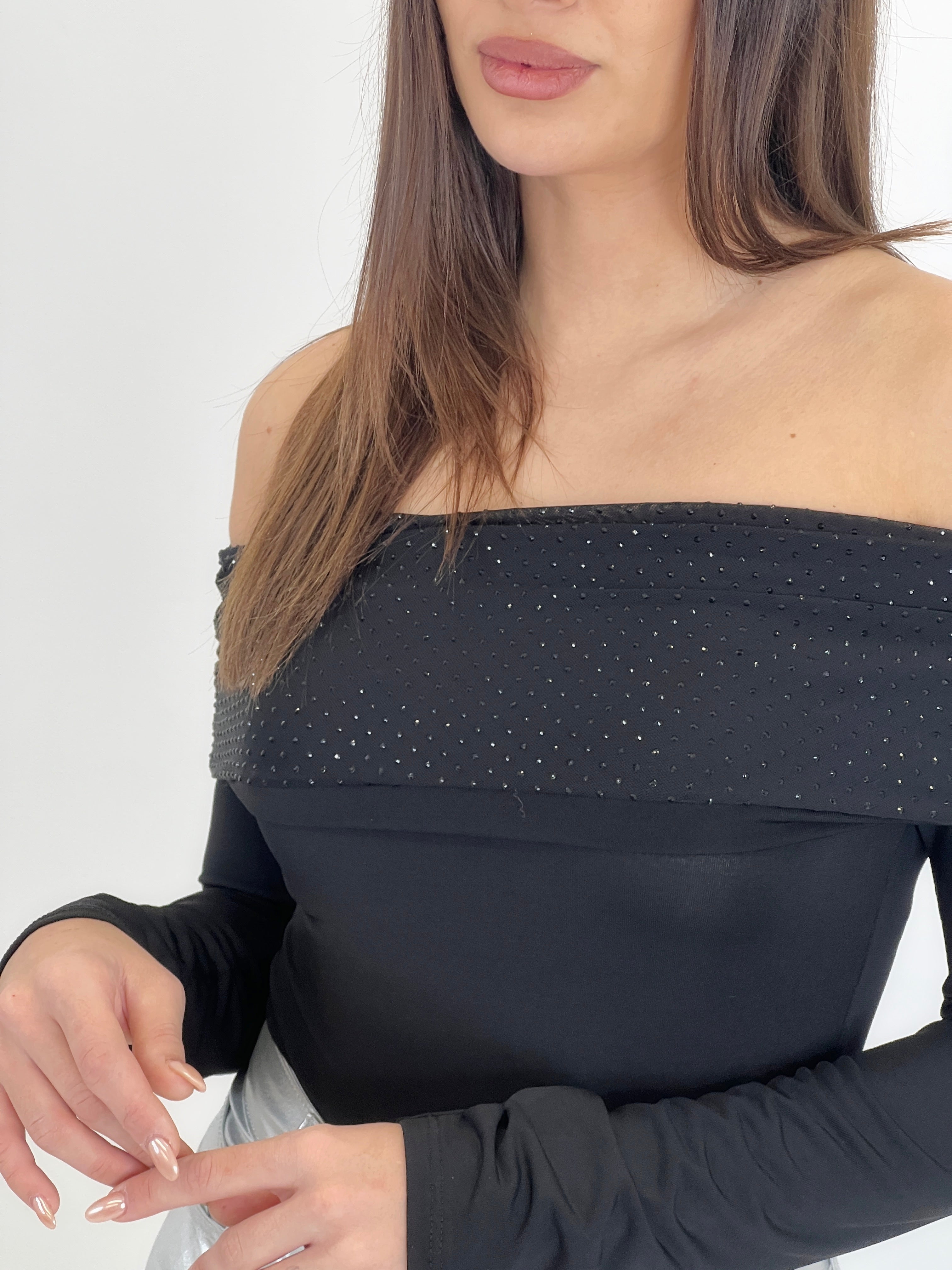 Body escote barco brillante - Zebra&Maduixa®