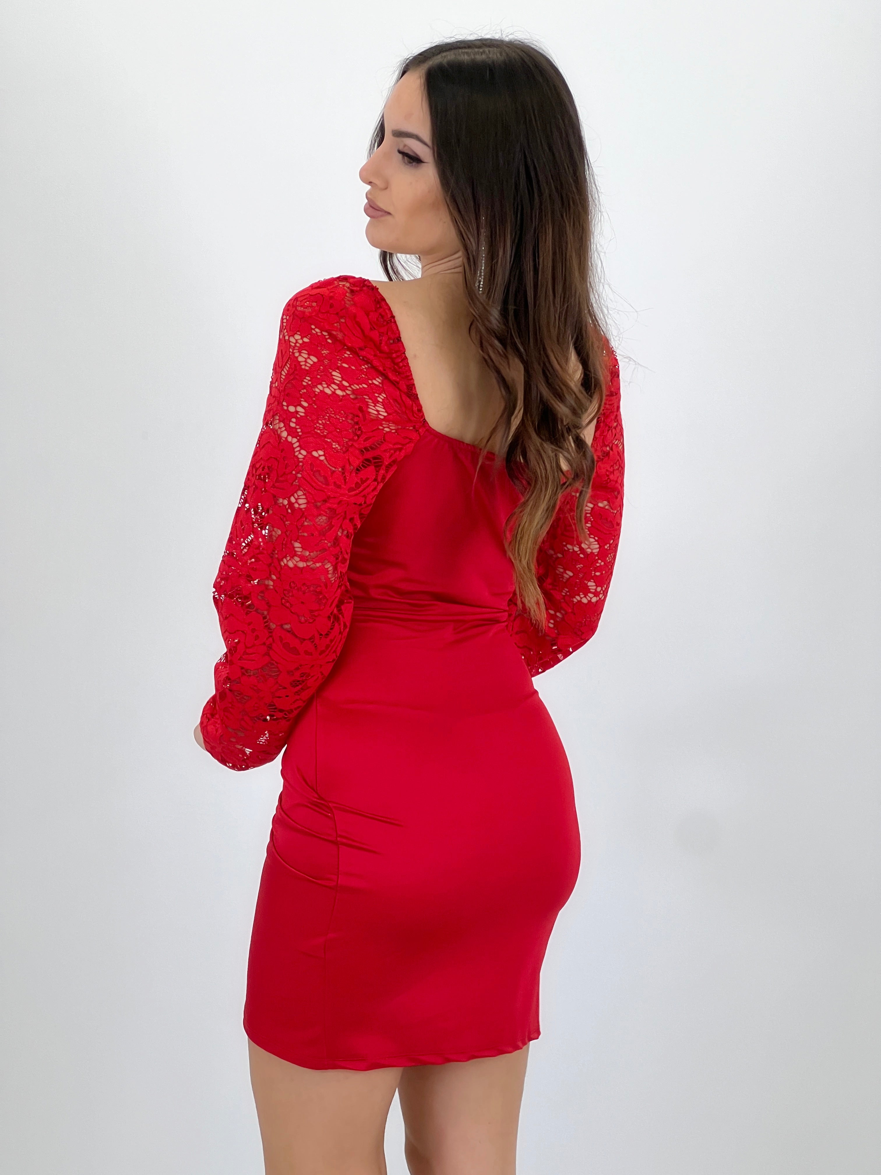 Vestido mangas encaje Talia - Zebra&Maduixa®