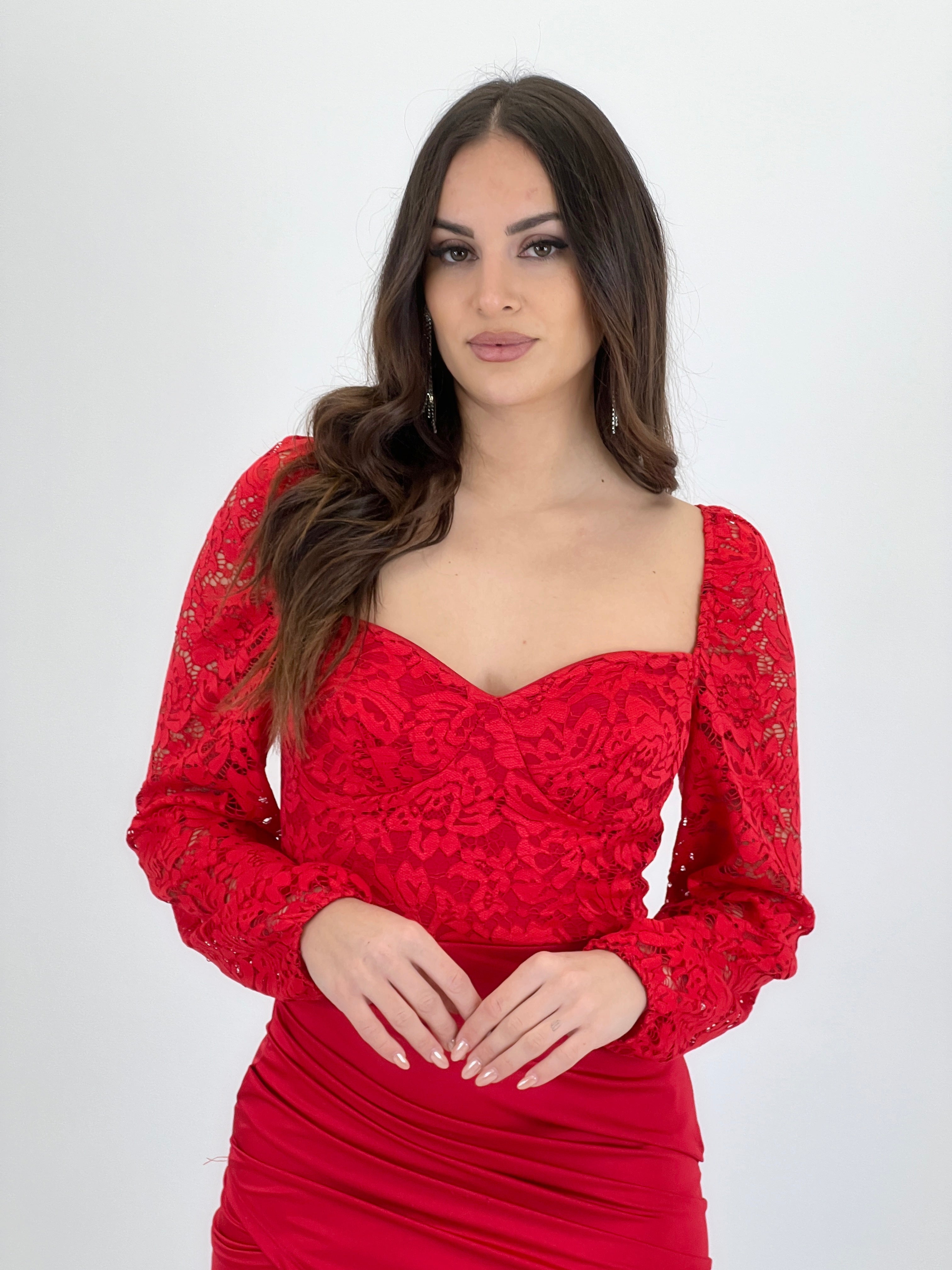 Vestido mangas encaje Talia - Zebra&Maduixa®