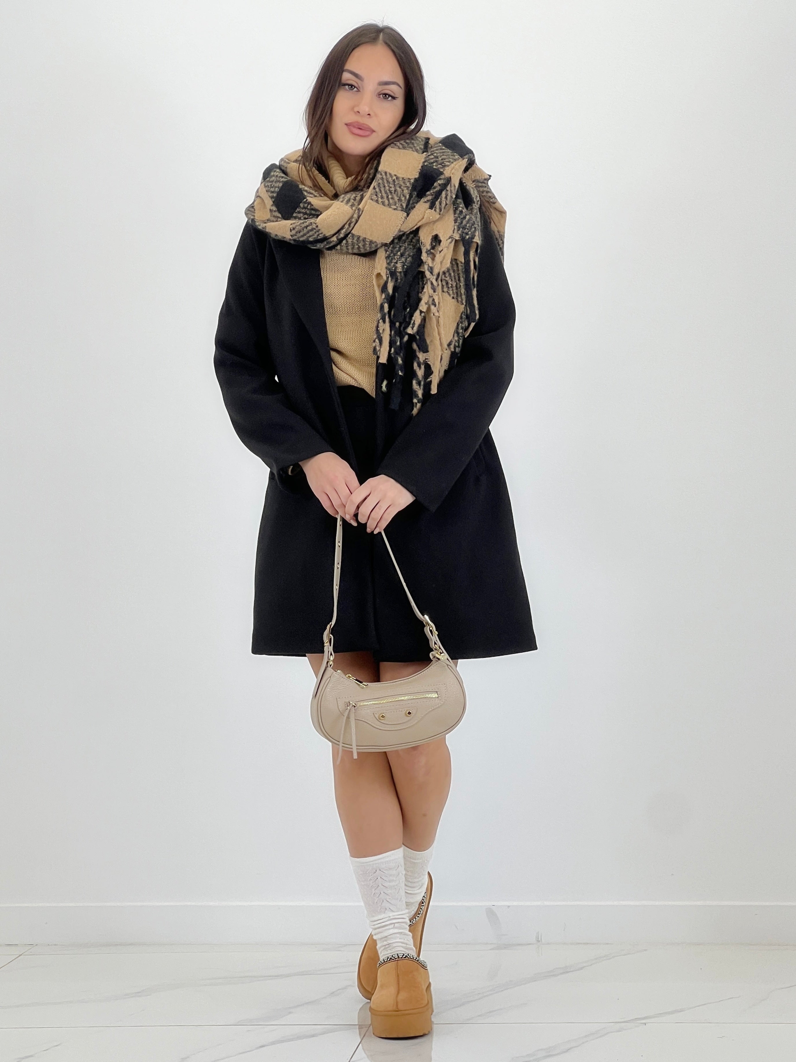 Bufanda cuadros bitono - Zebra&Maduixa®