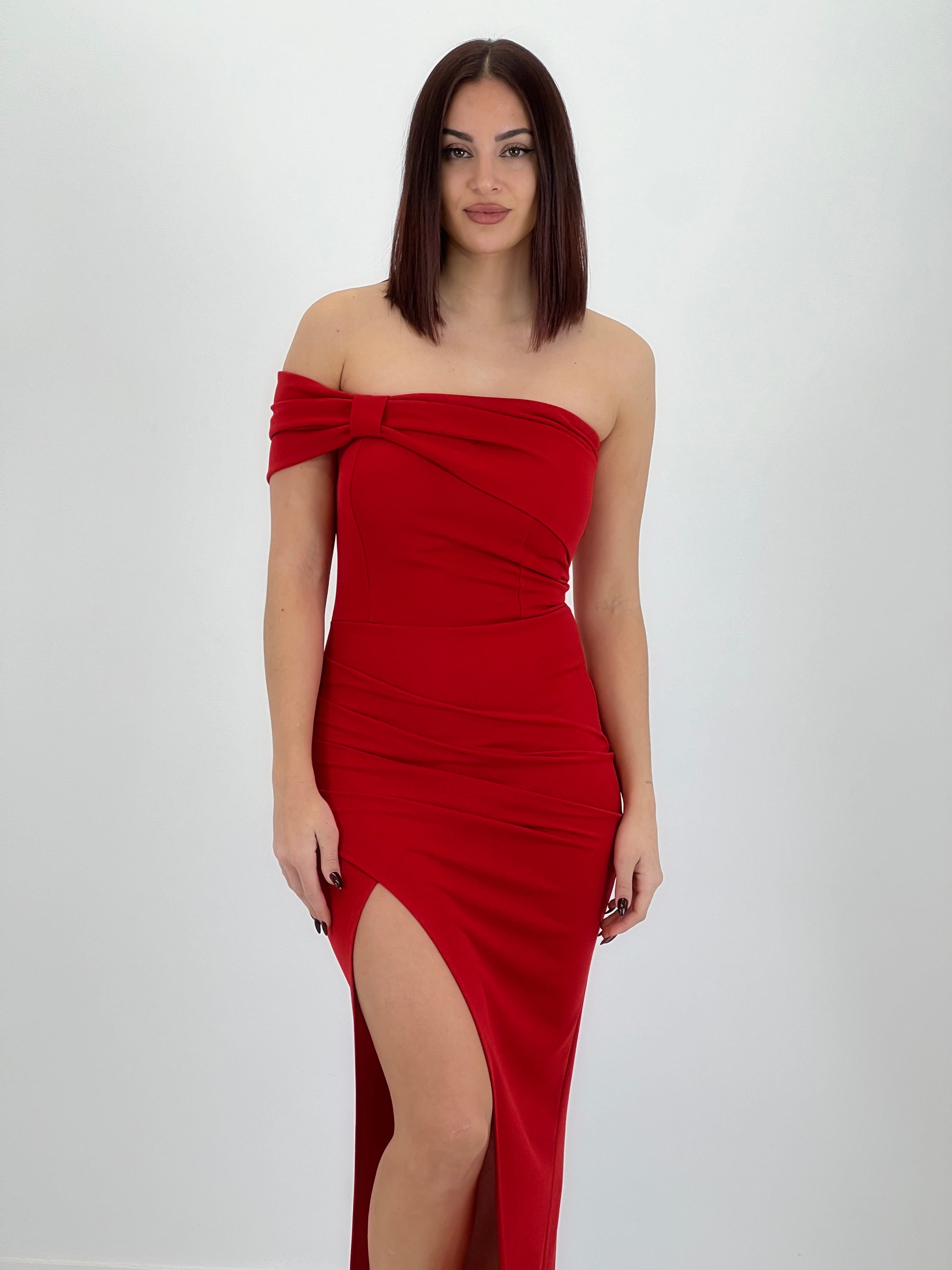 Stefania strapless dress