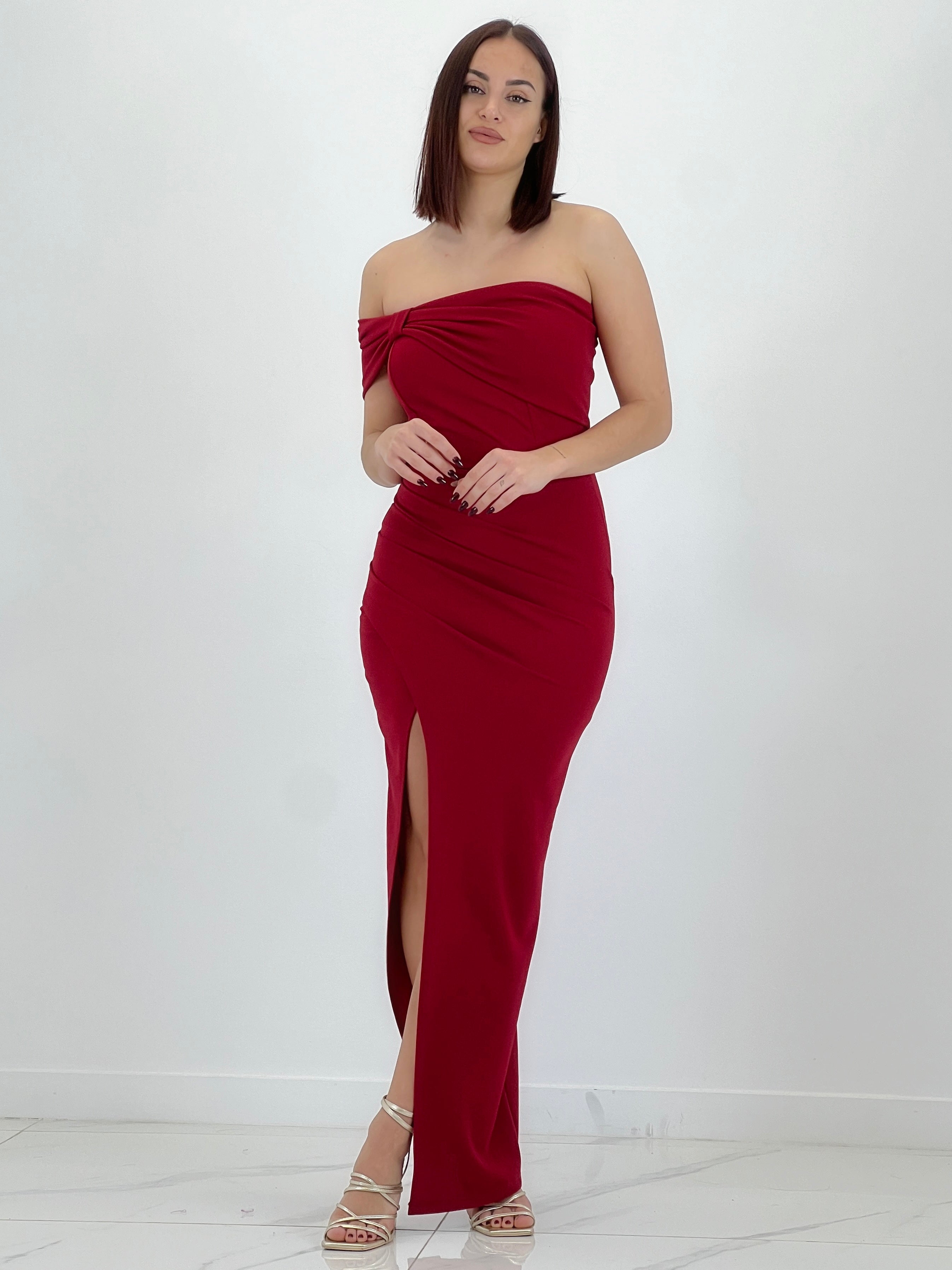 Stefania strapless dress