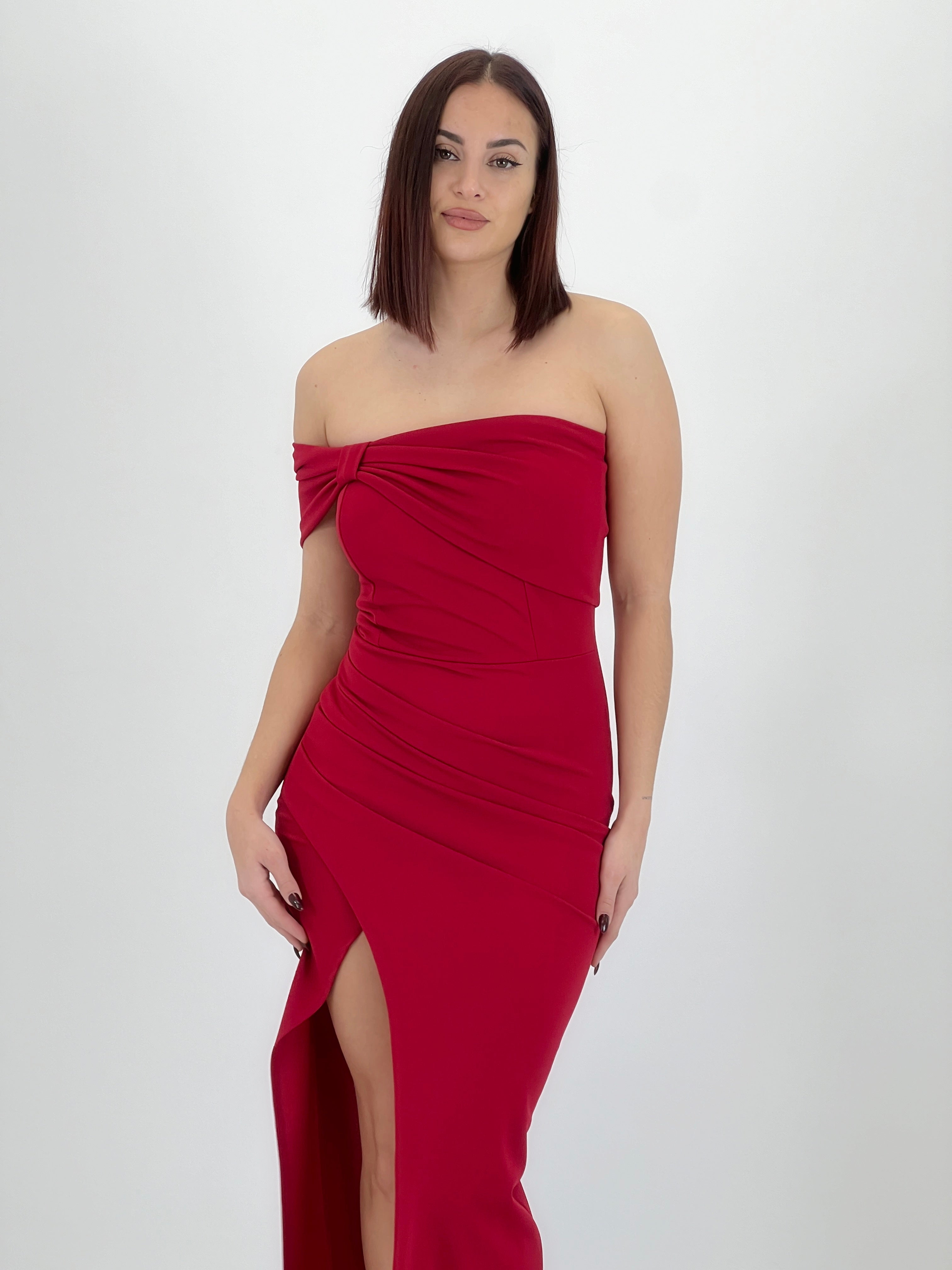 Stefania strapless dress