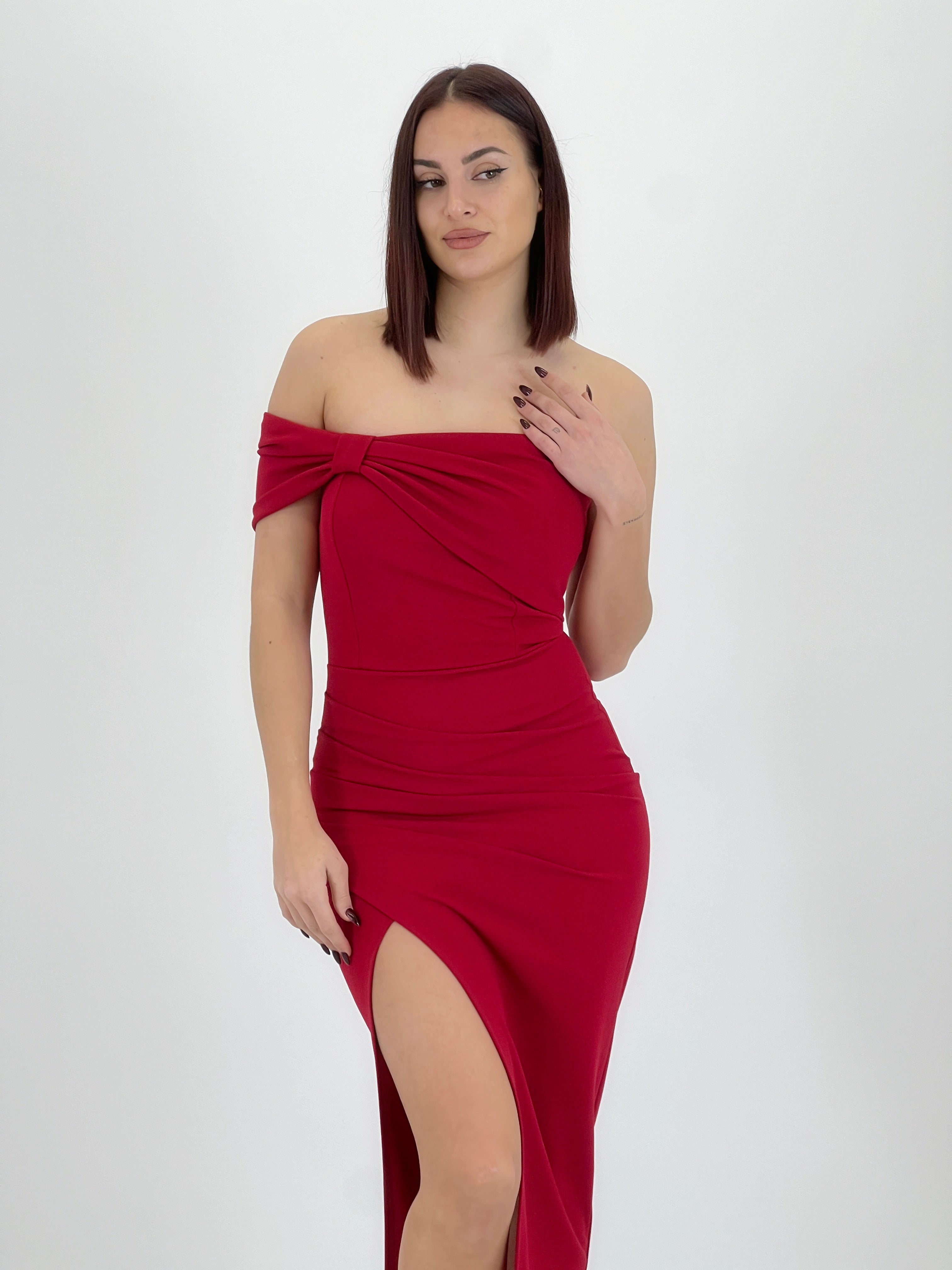 Stefania strapless dress