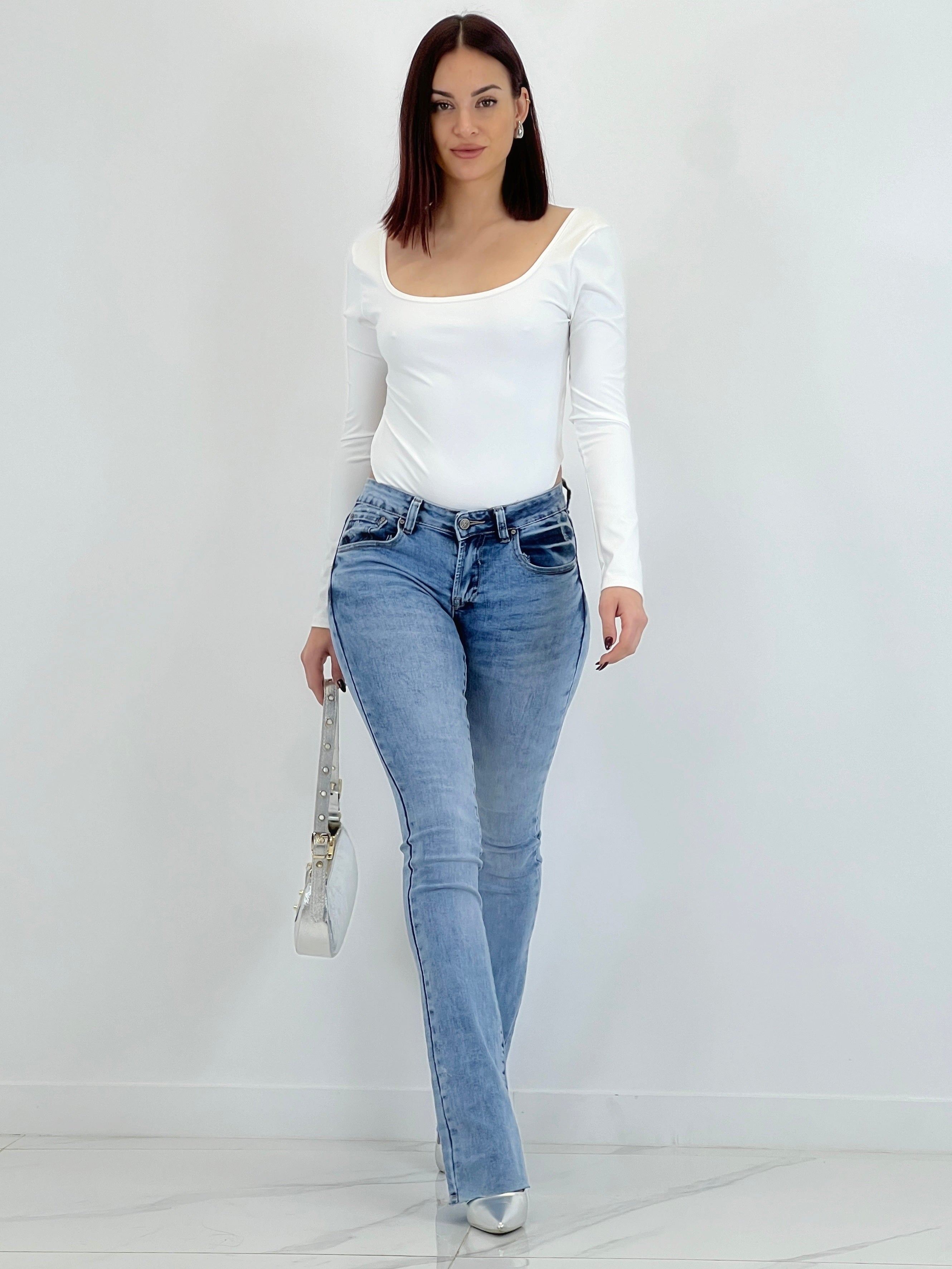 Body manga larga espalda descubierta