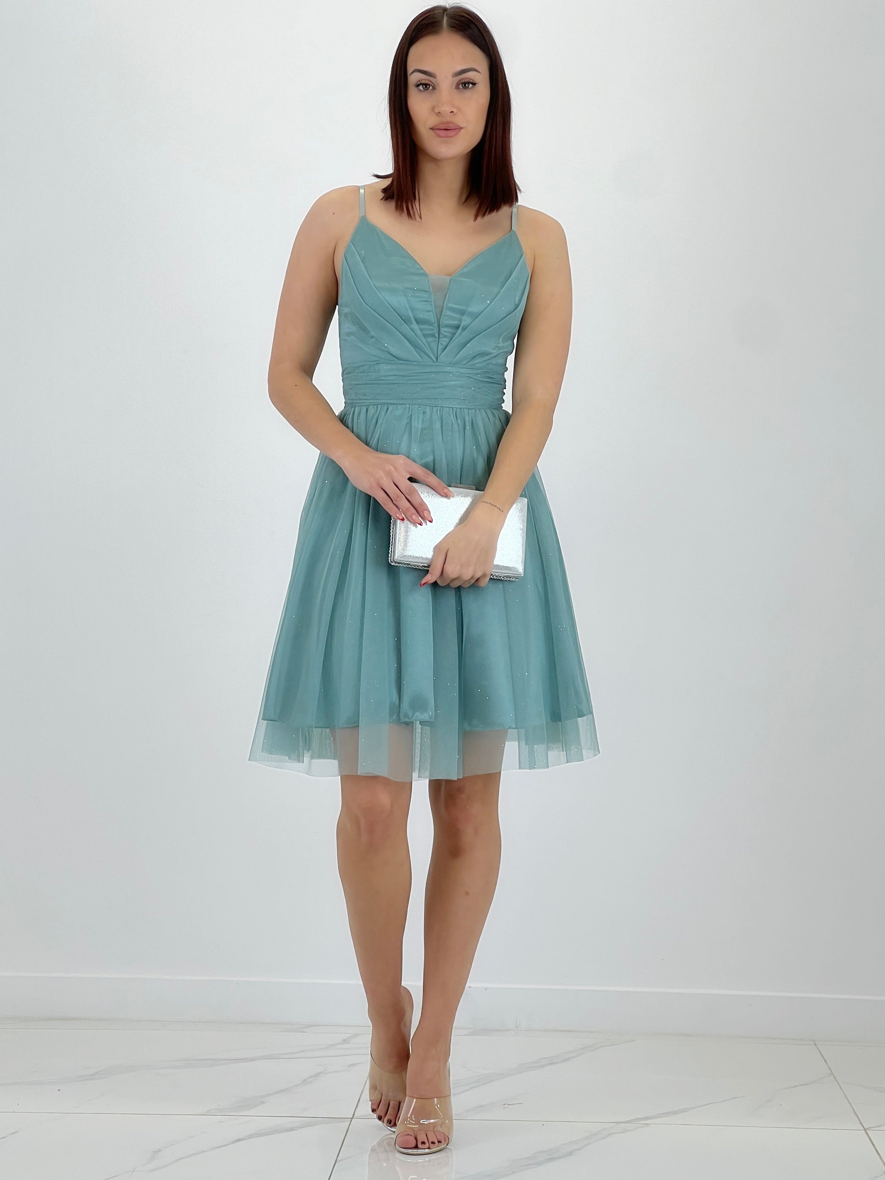 Vestido de tul midi Bianca