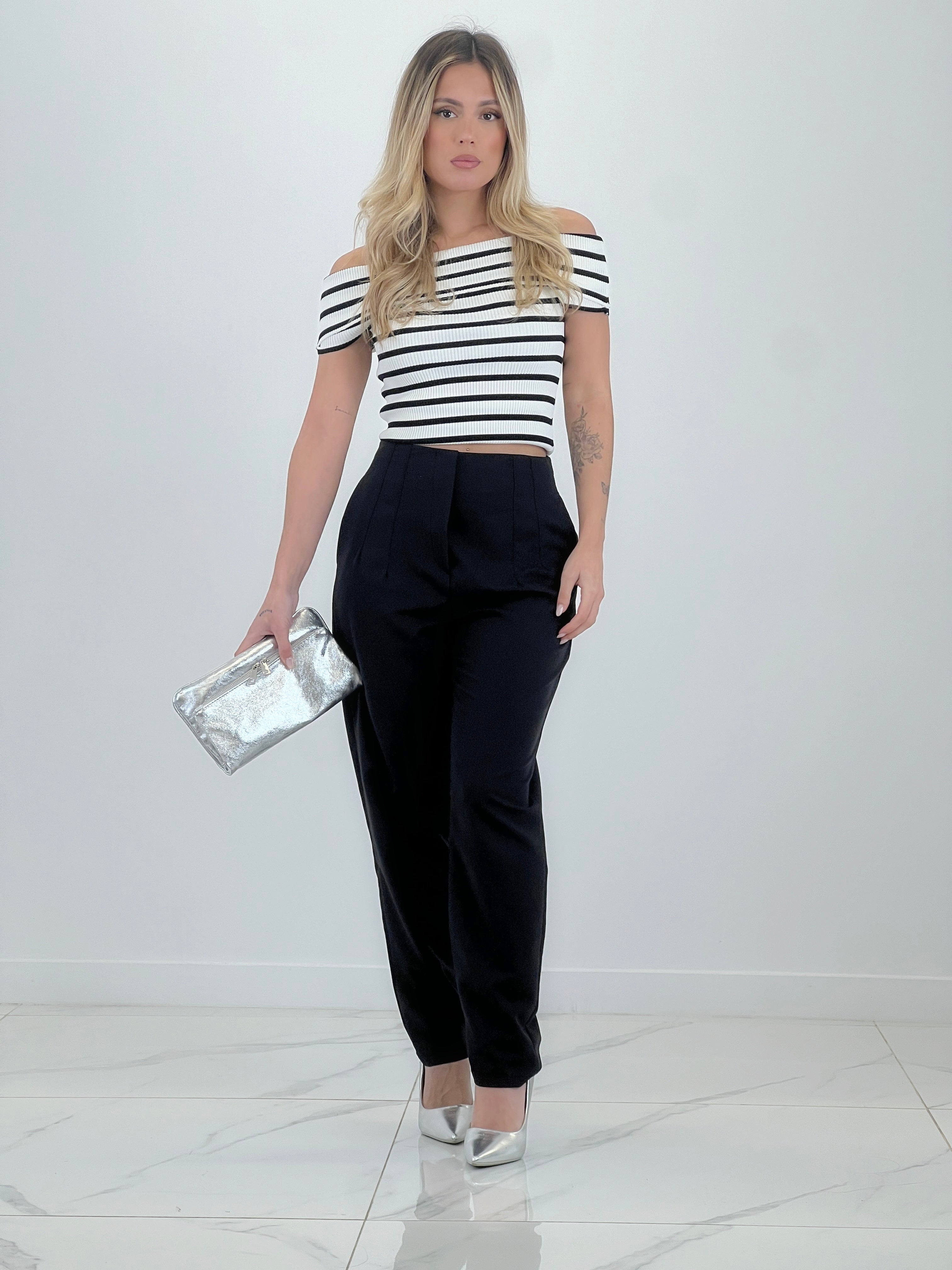 Pantalón pinzas recto - Zebra&Maduixa®