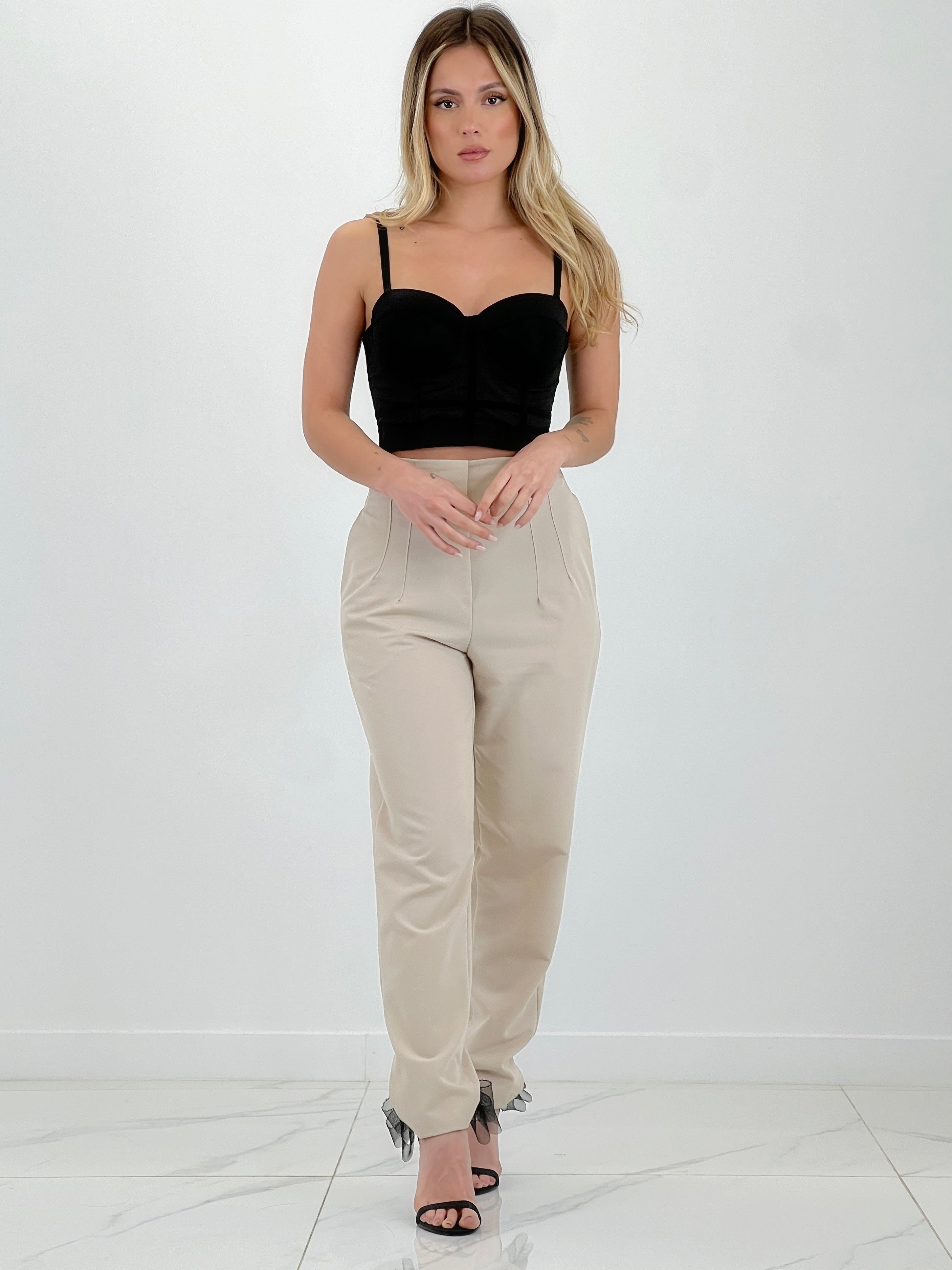 Pantalón pinzas recto - Zebra&Maduixa®