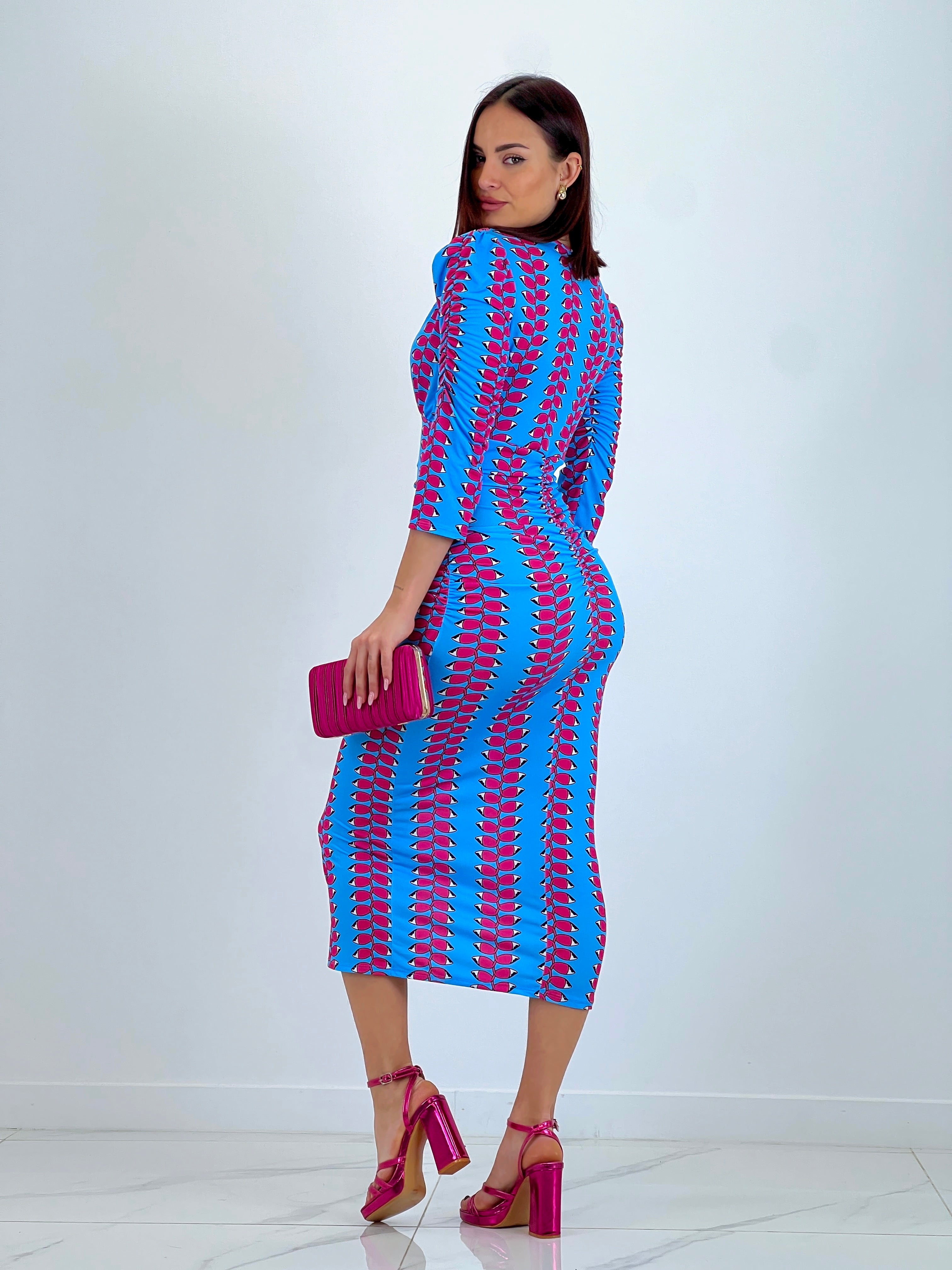 Elaia printed dress