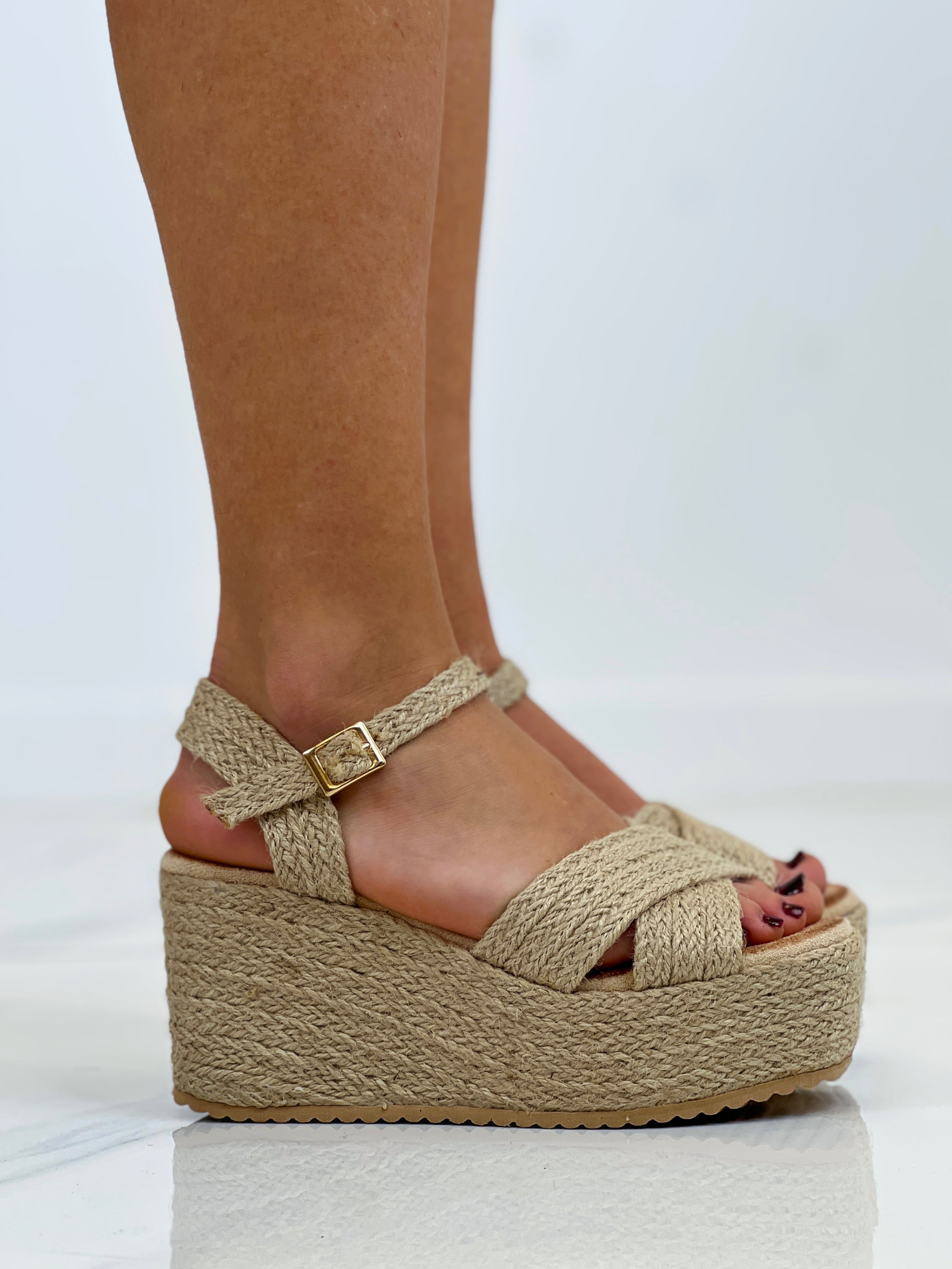 Sandalia plataforma yute Brenda - Zebra&Maduixa®