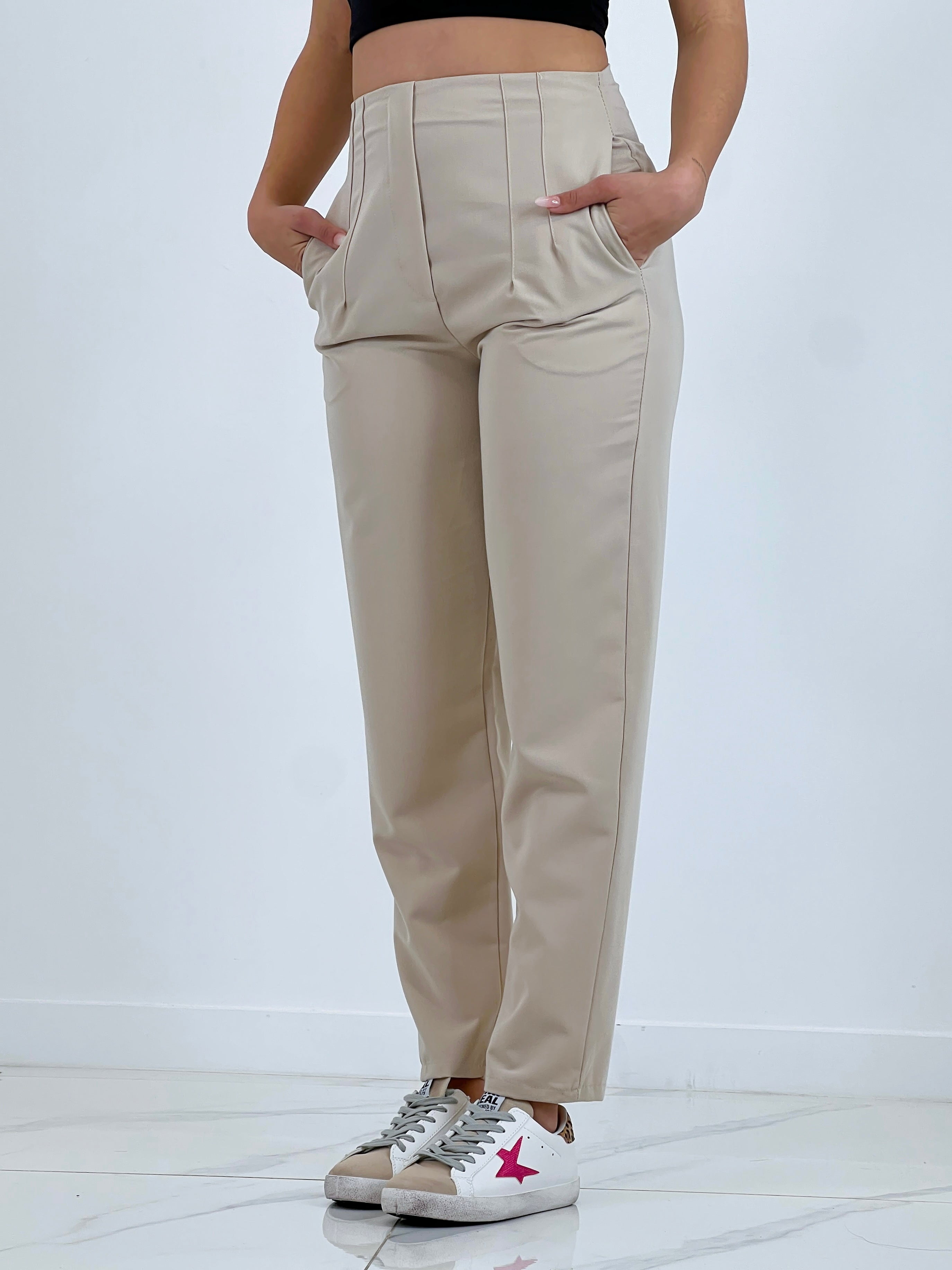 Pantalón pinzas recto - Zebra&Maduixa®