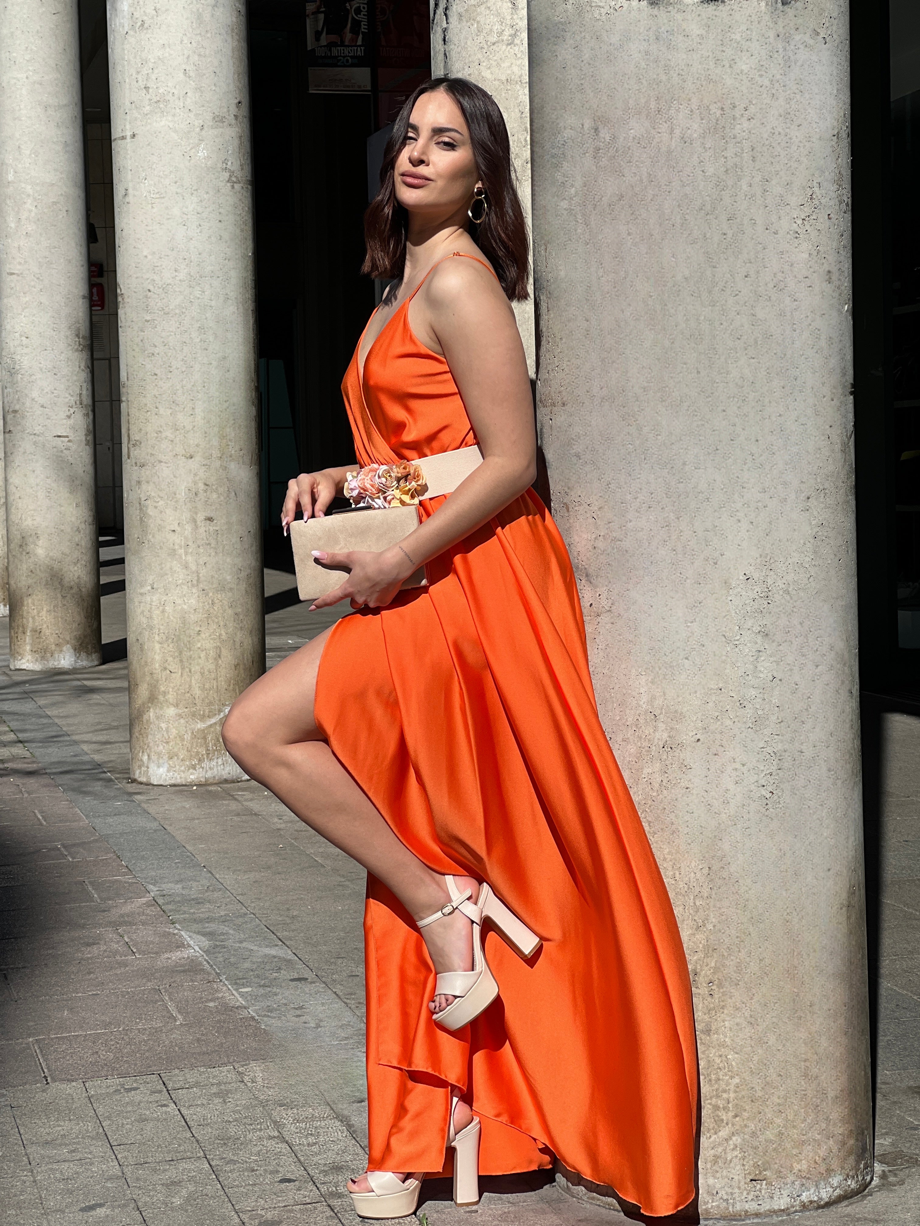 Vestido satinado Iris - Zebra&Maduixa®