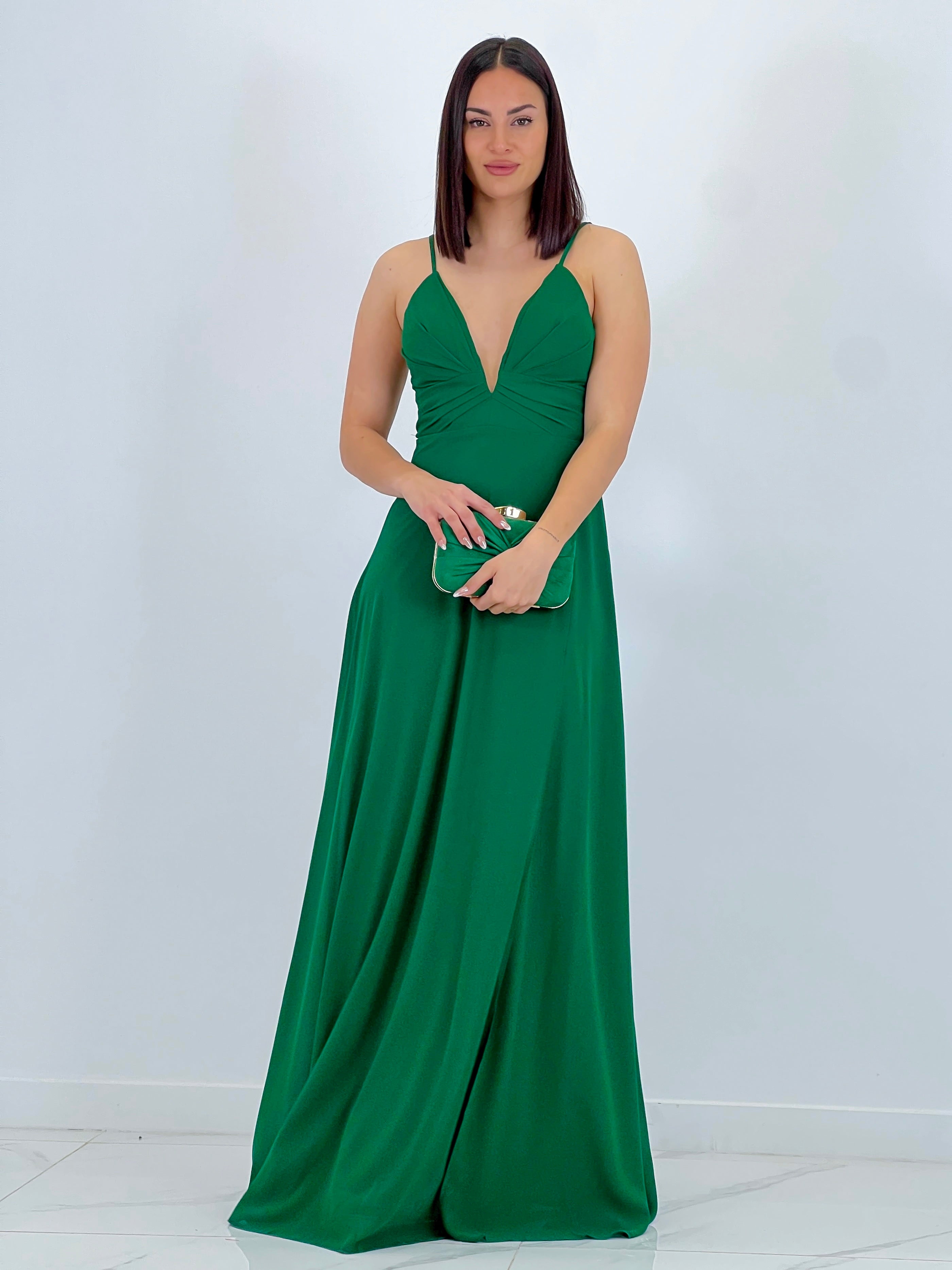 Vestido ceremonia Escote V - Zebra&Maduixa®