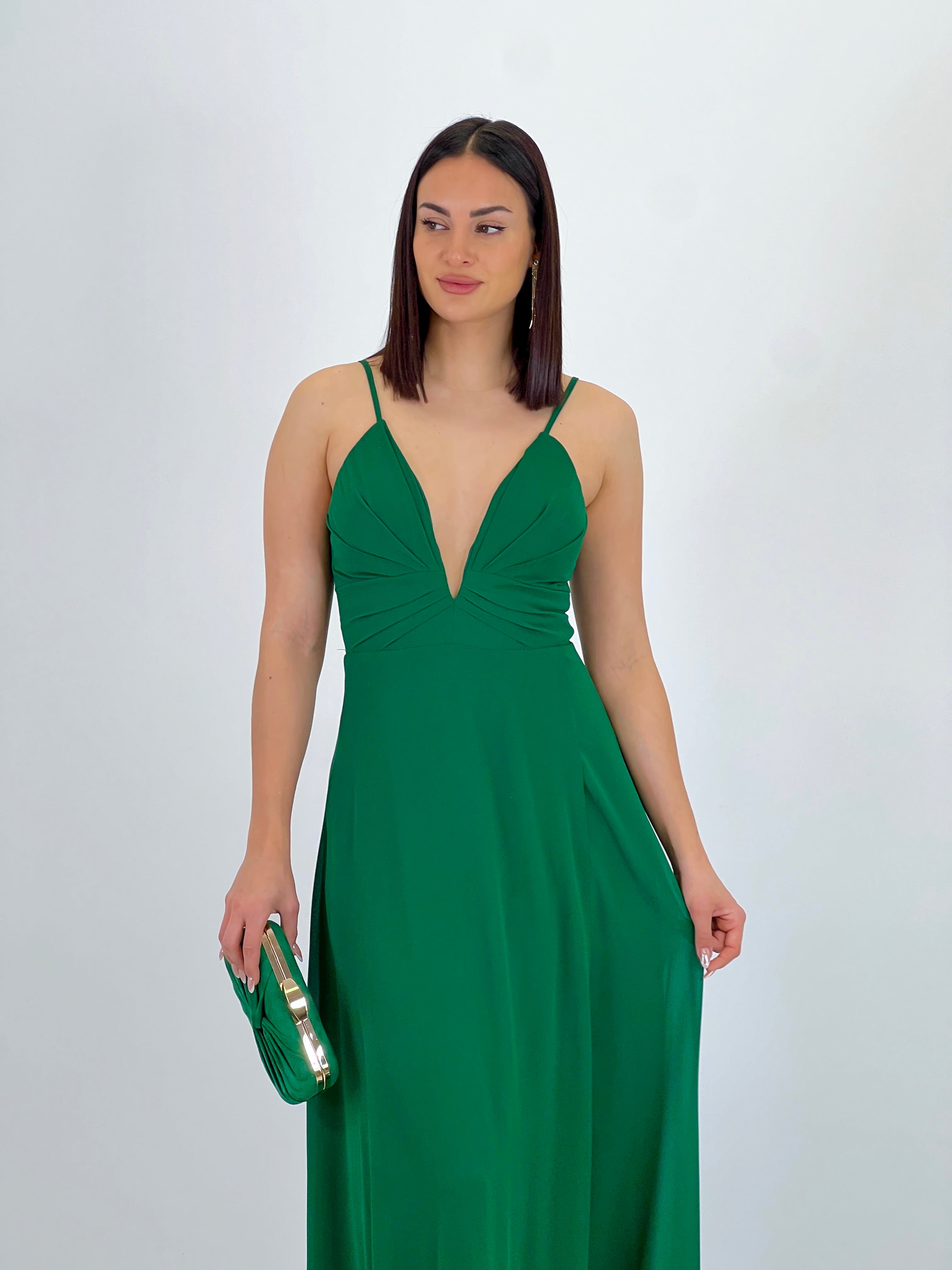 Vestido ceremonia Escote V - Zebra&Maduixa®