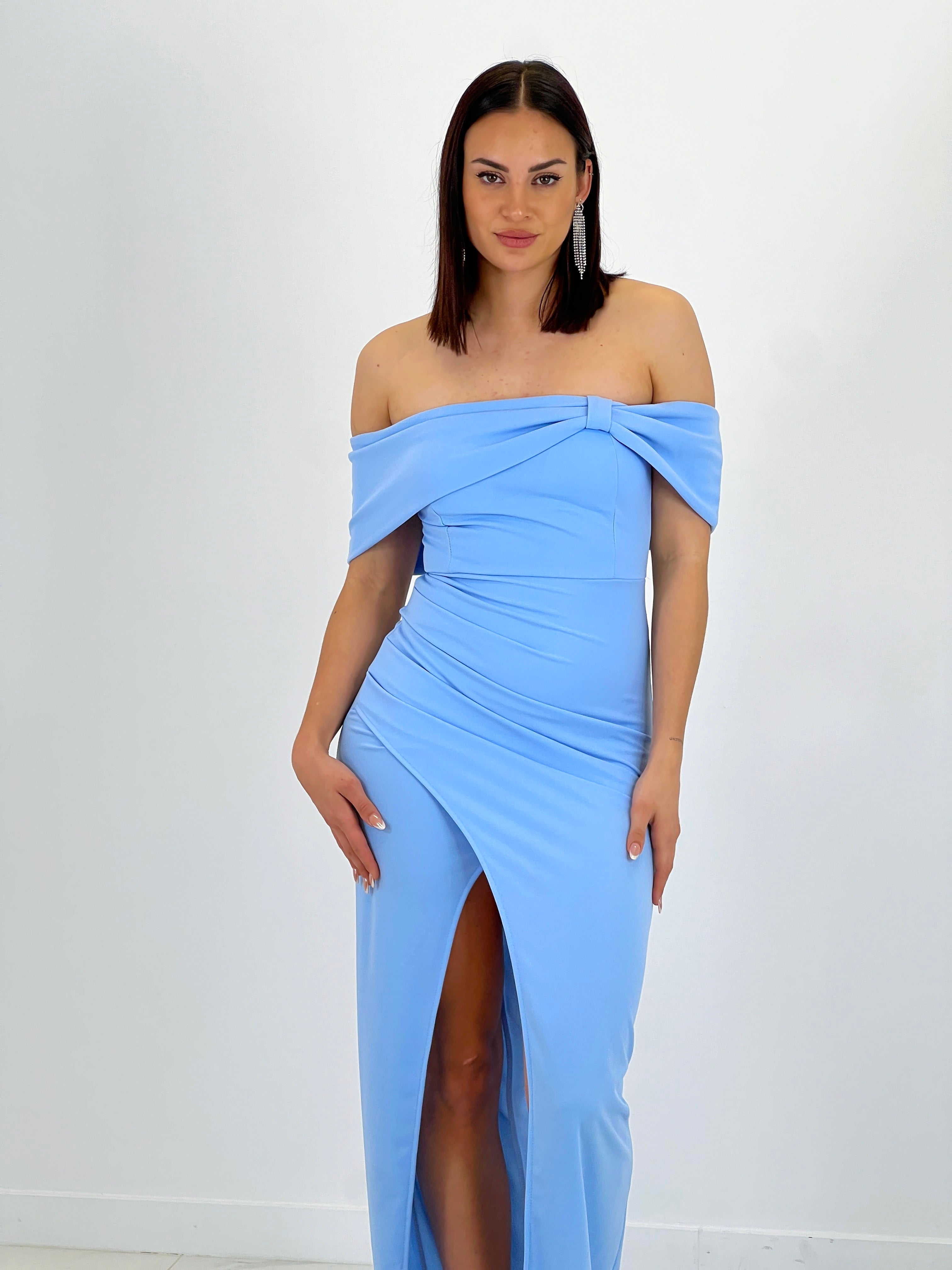 Vestido palabra de honor Indira