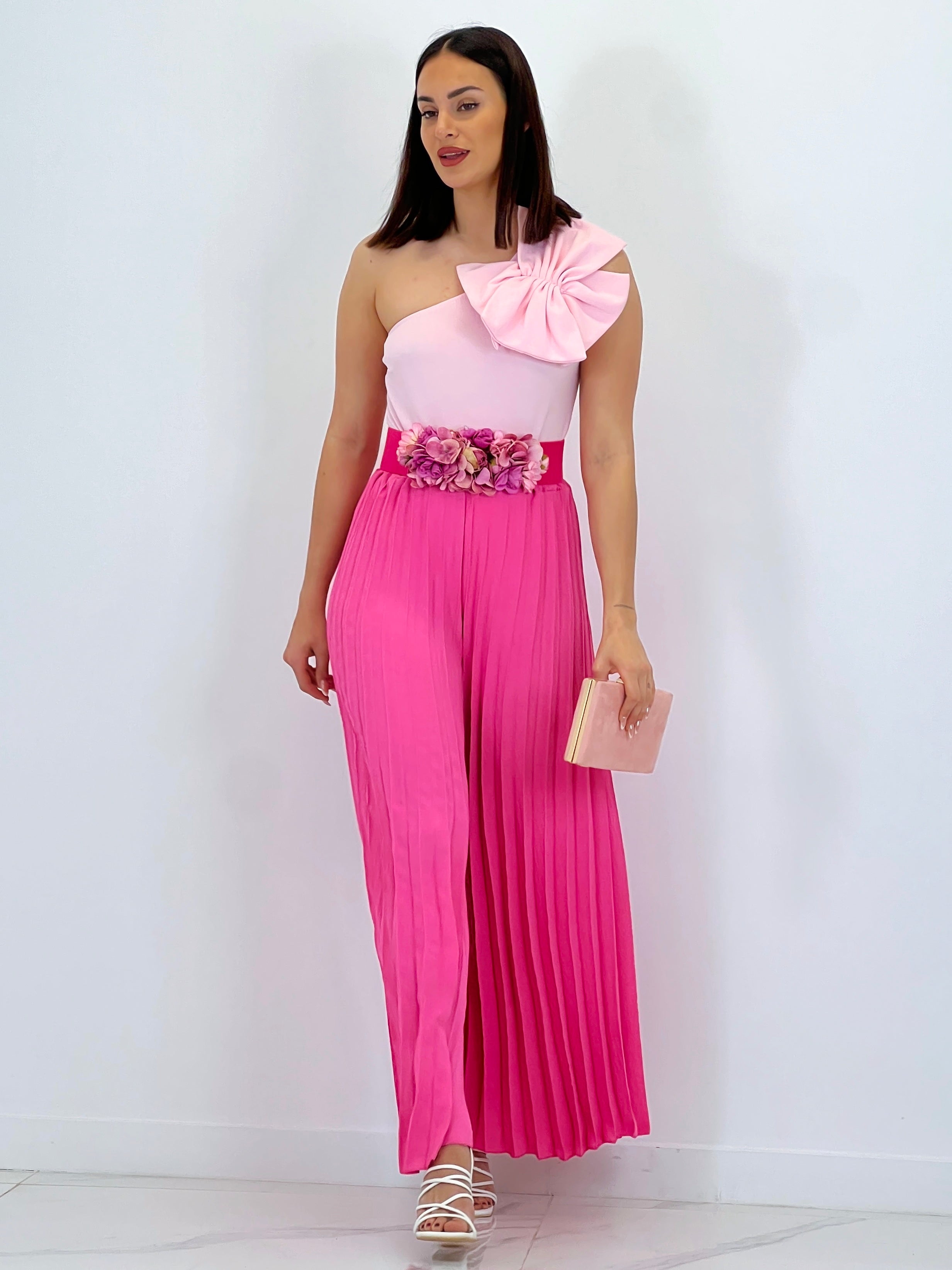 Pantaló plisat de gasa Abril