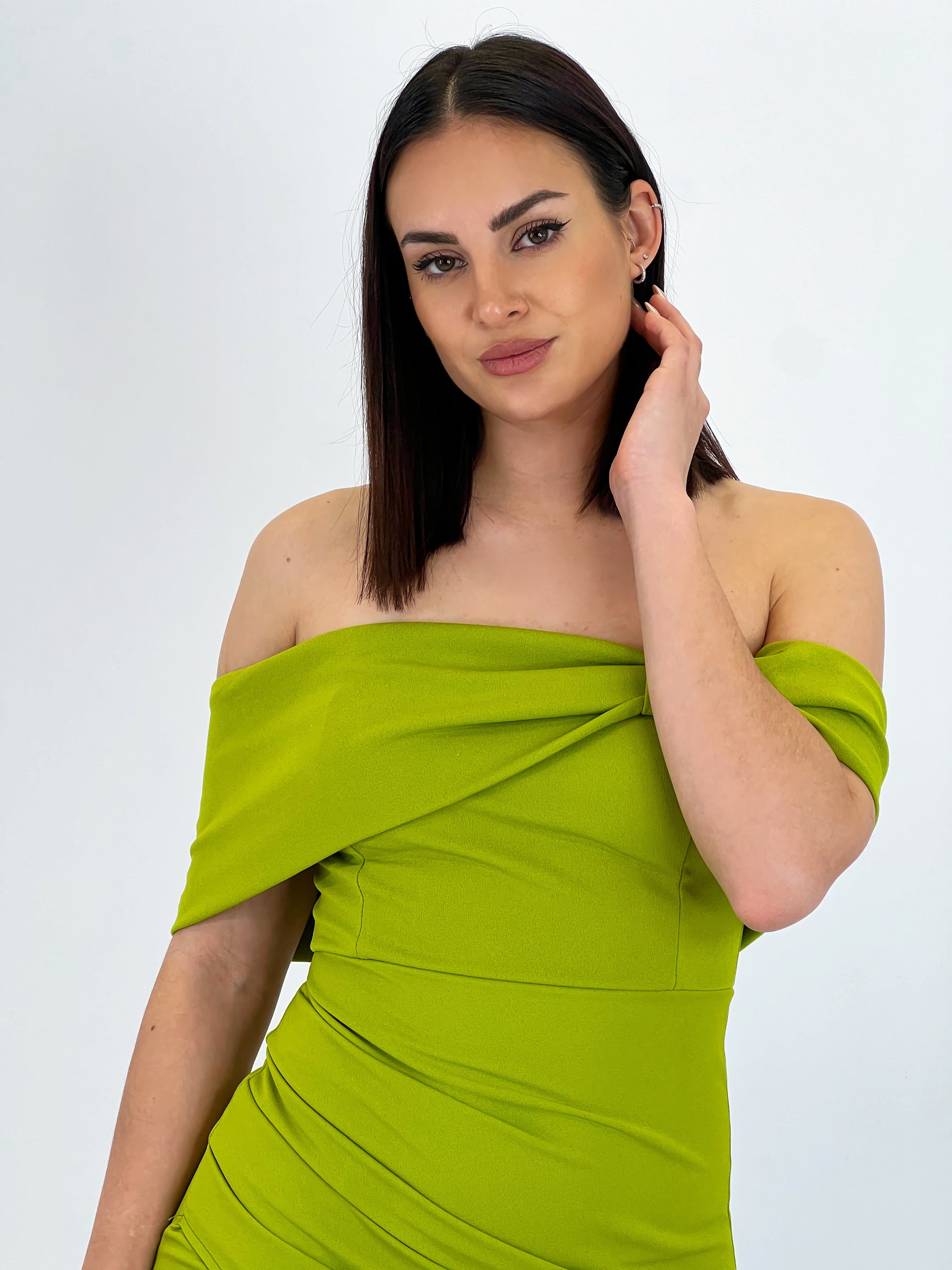 Vestido palabra de honor Indira